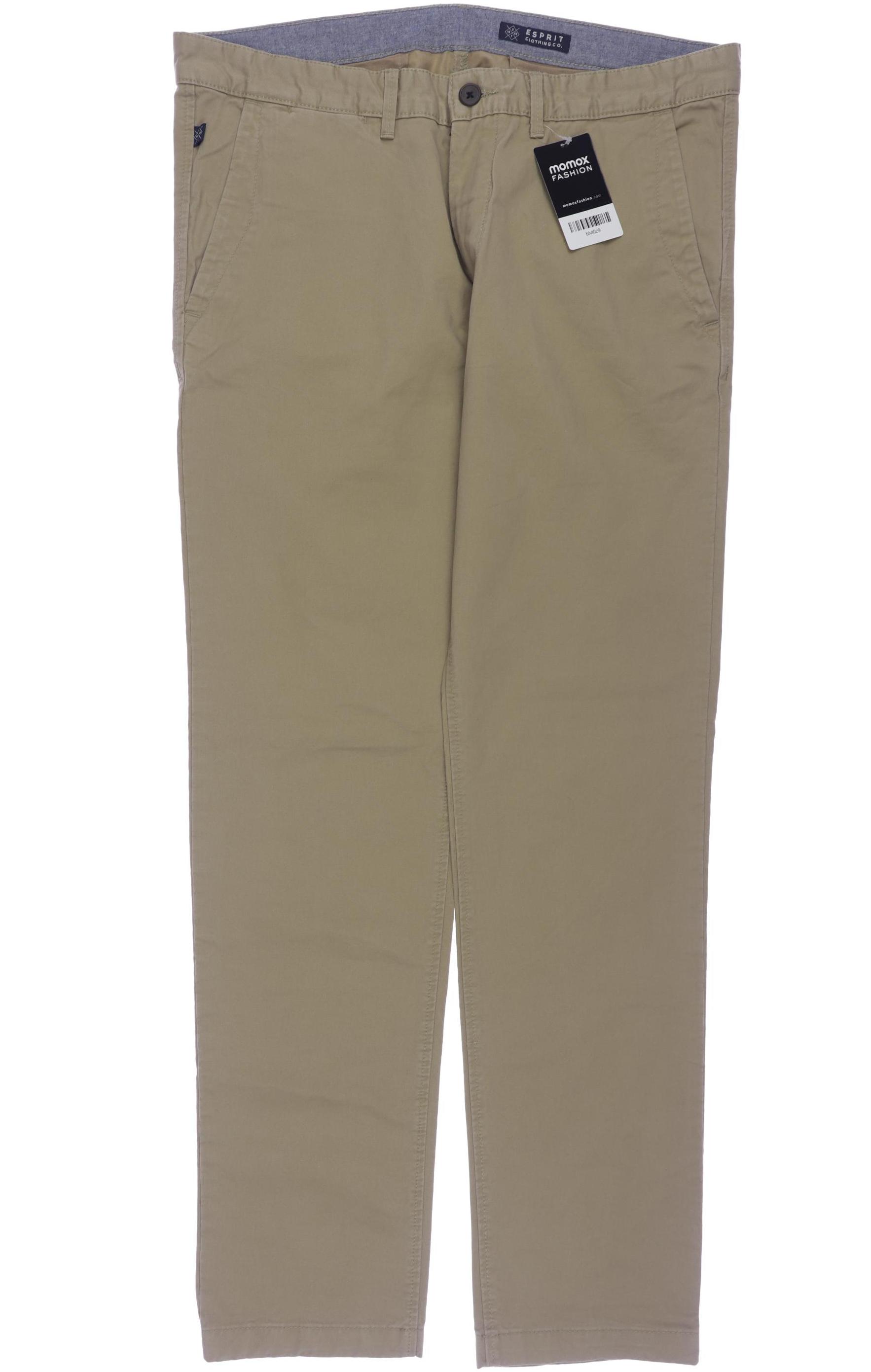 

Esprit Herren Stoffhose, beige, Gr. 33