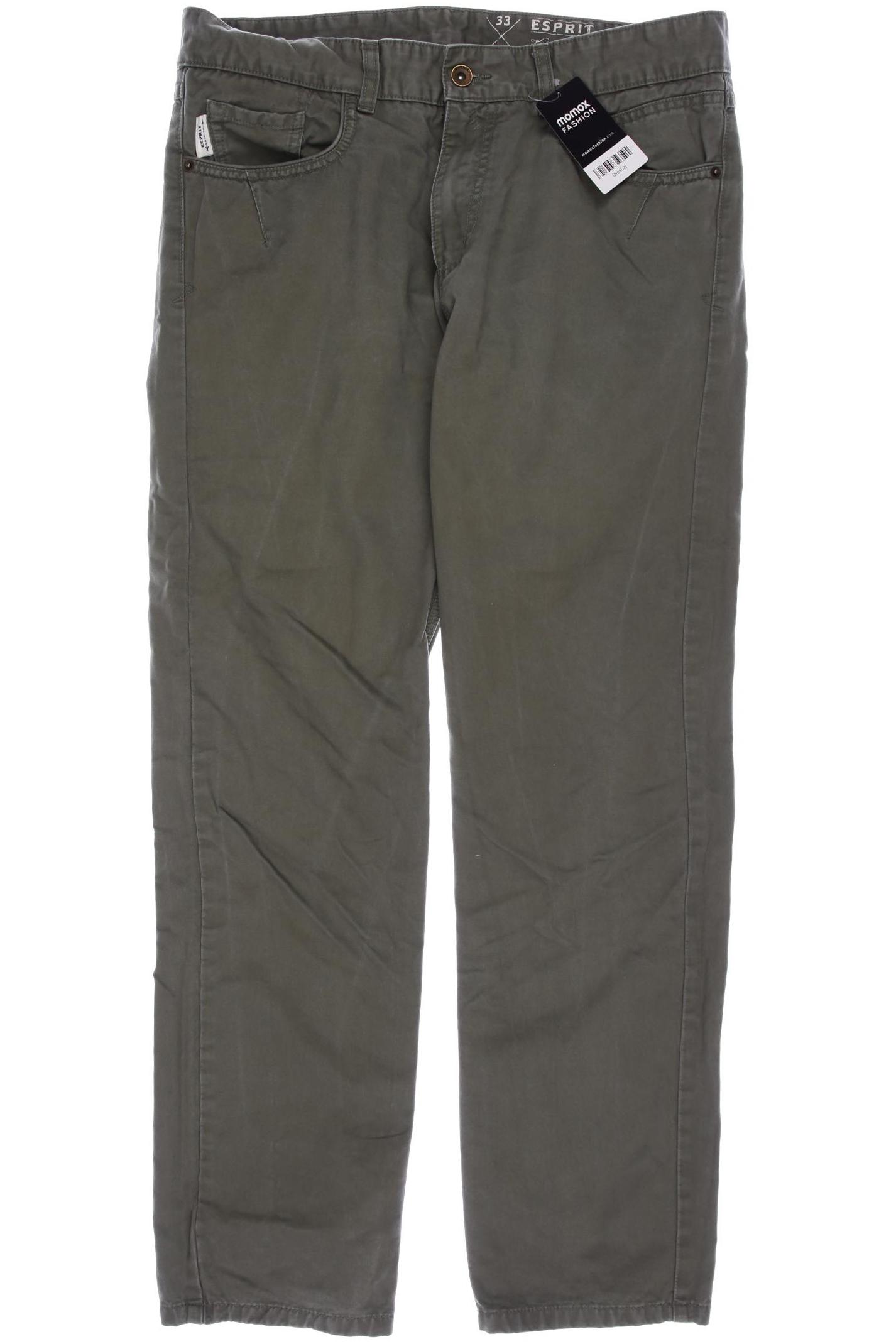 

Esprit Herren Stoffhose, grün, Gr. 33