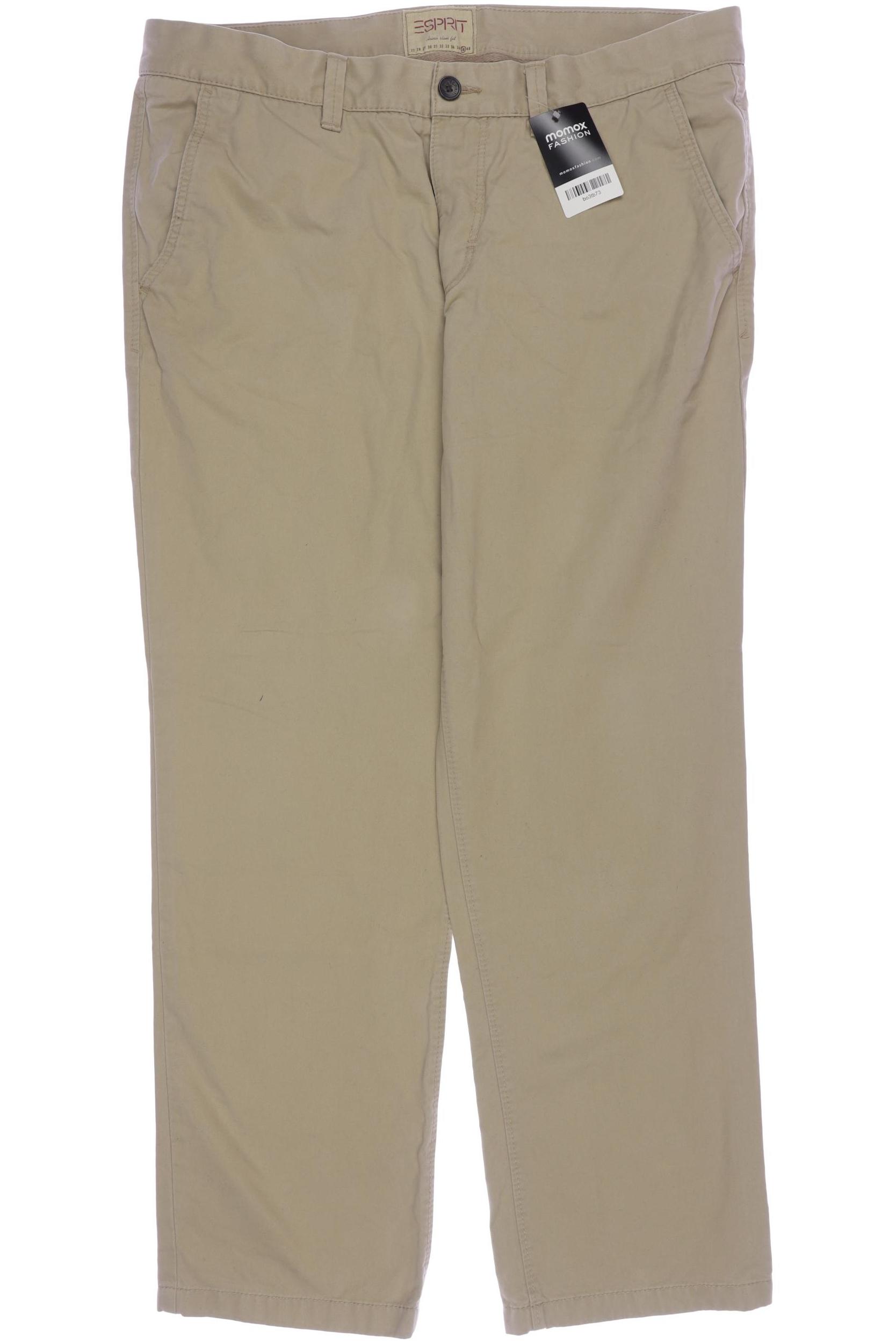 

Esprit Herren Stoffhose, beige, Gr. 38