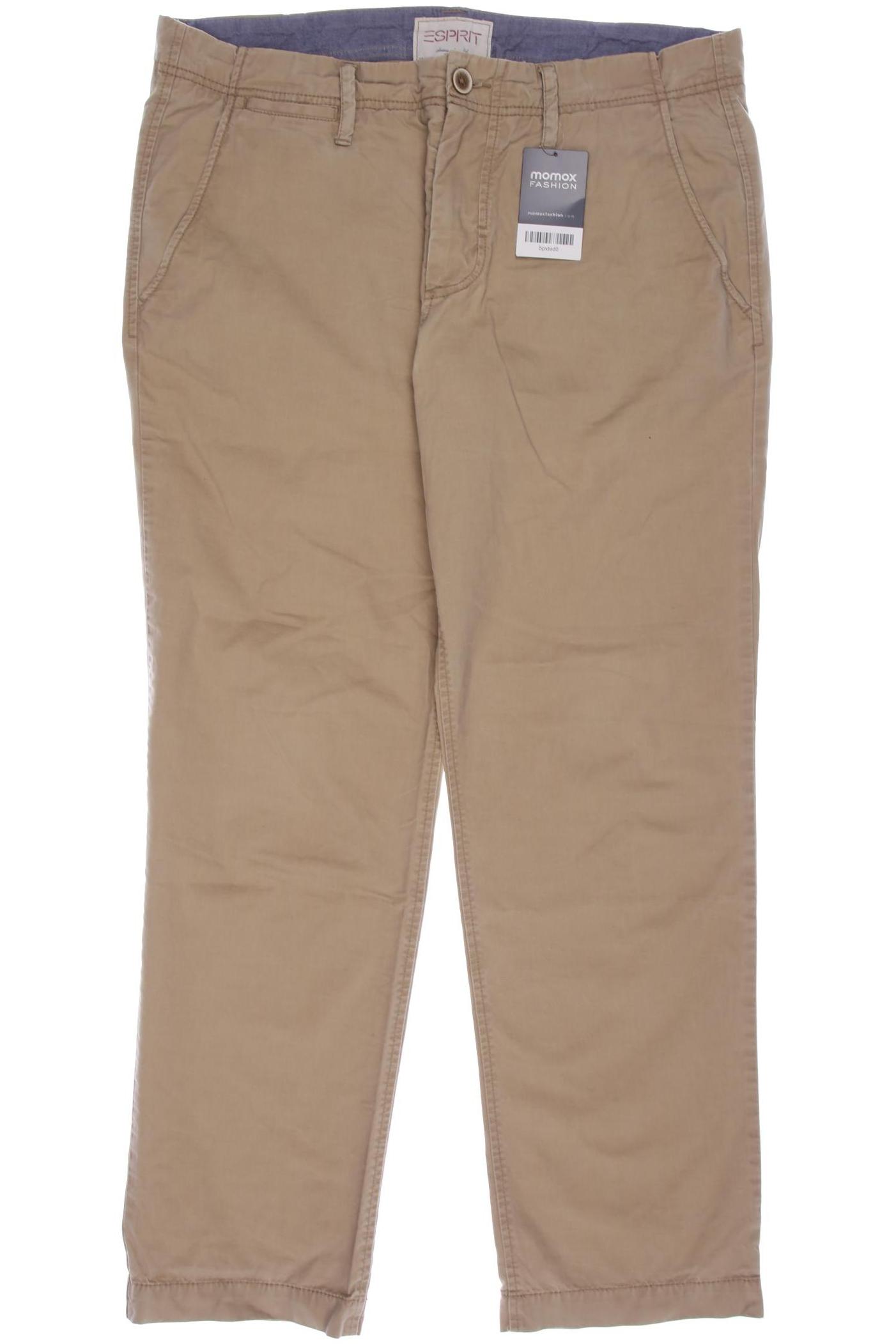

Esprit Herren Stoffhose, beige, Gr. 52