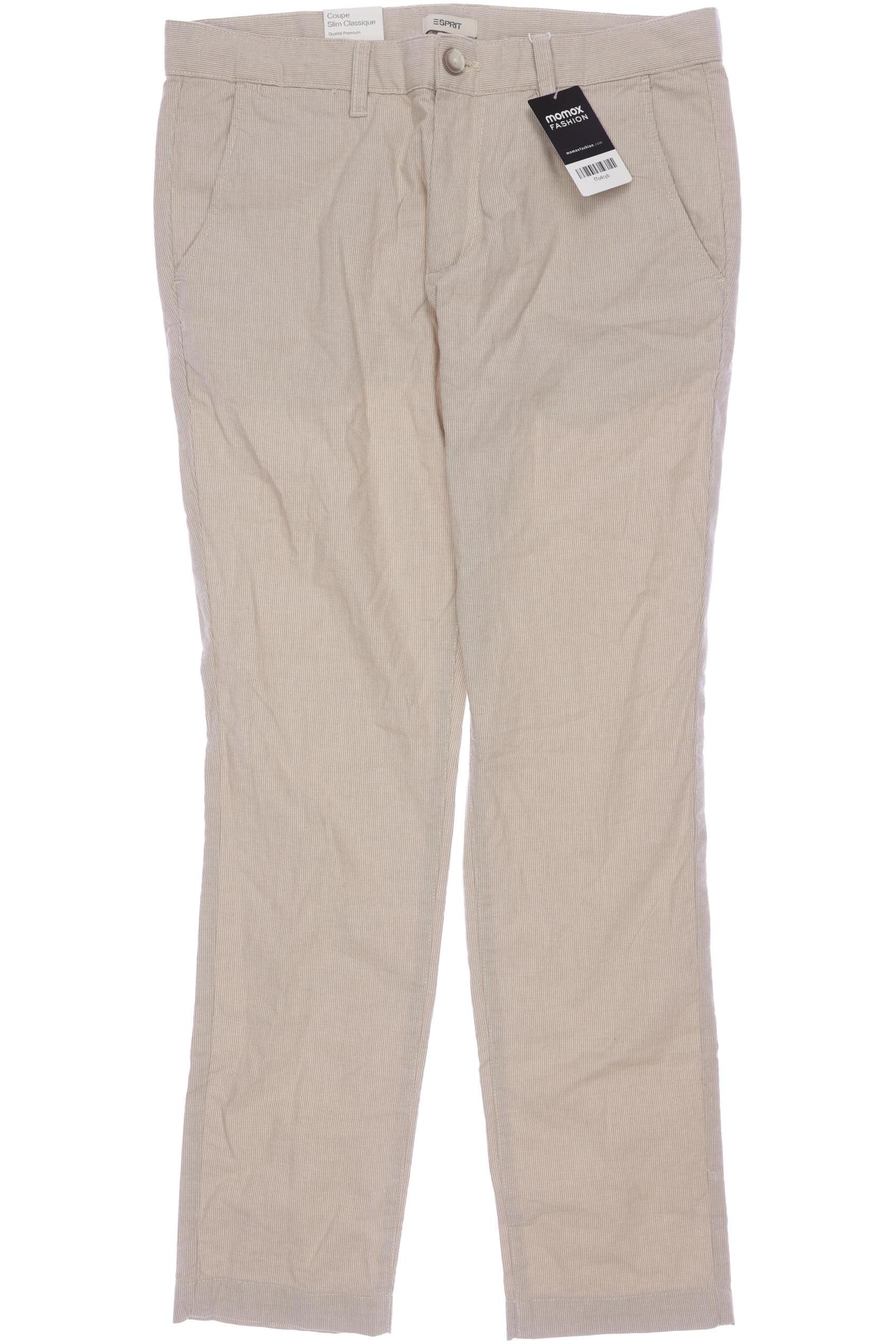 

Esprit Herren Stoffhose, beige, Gr. 30