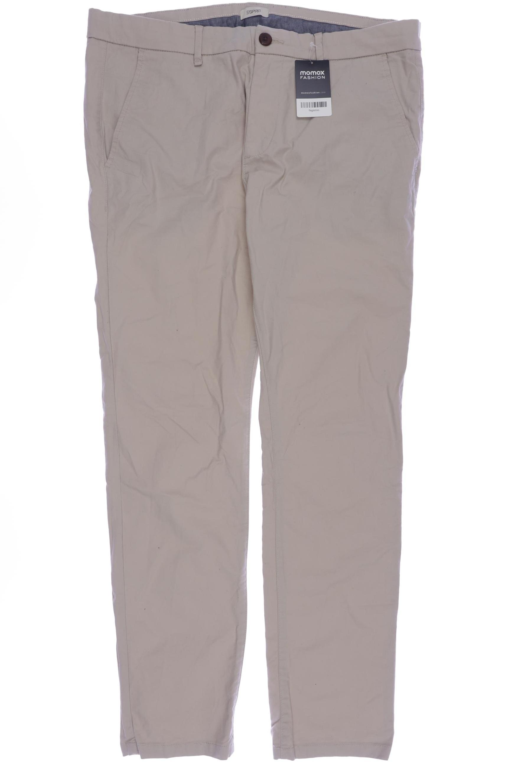 

Esprit Herren Stoffhose, beige, Gr. 34