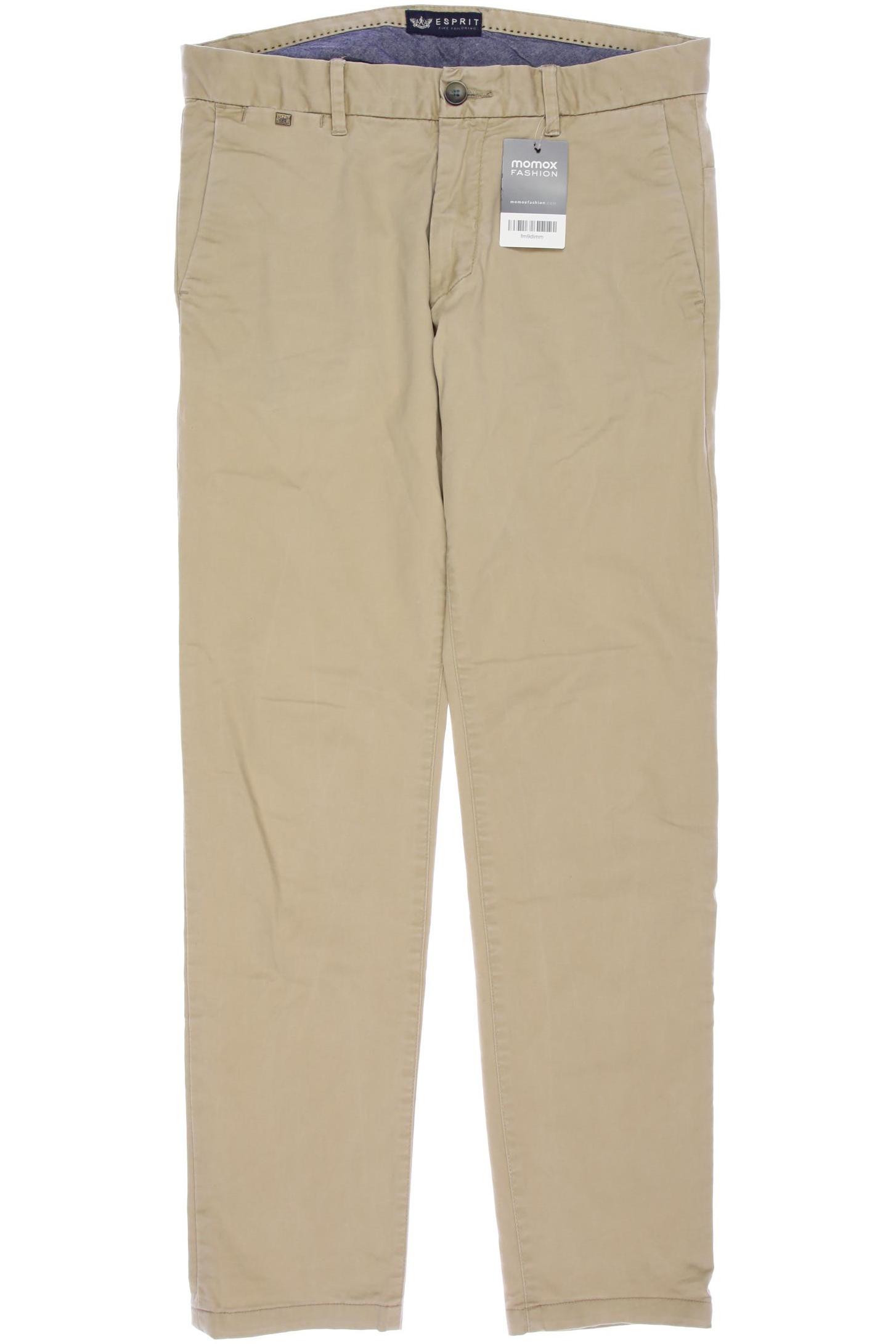 

Esprit Herren Stoffhose, beige, Gr. 30
