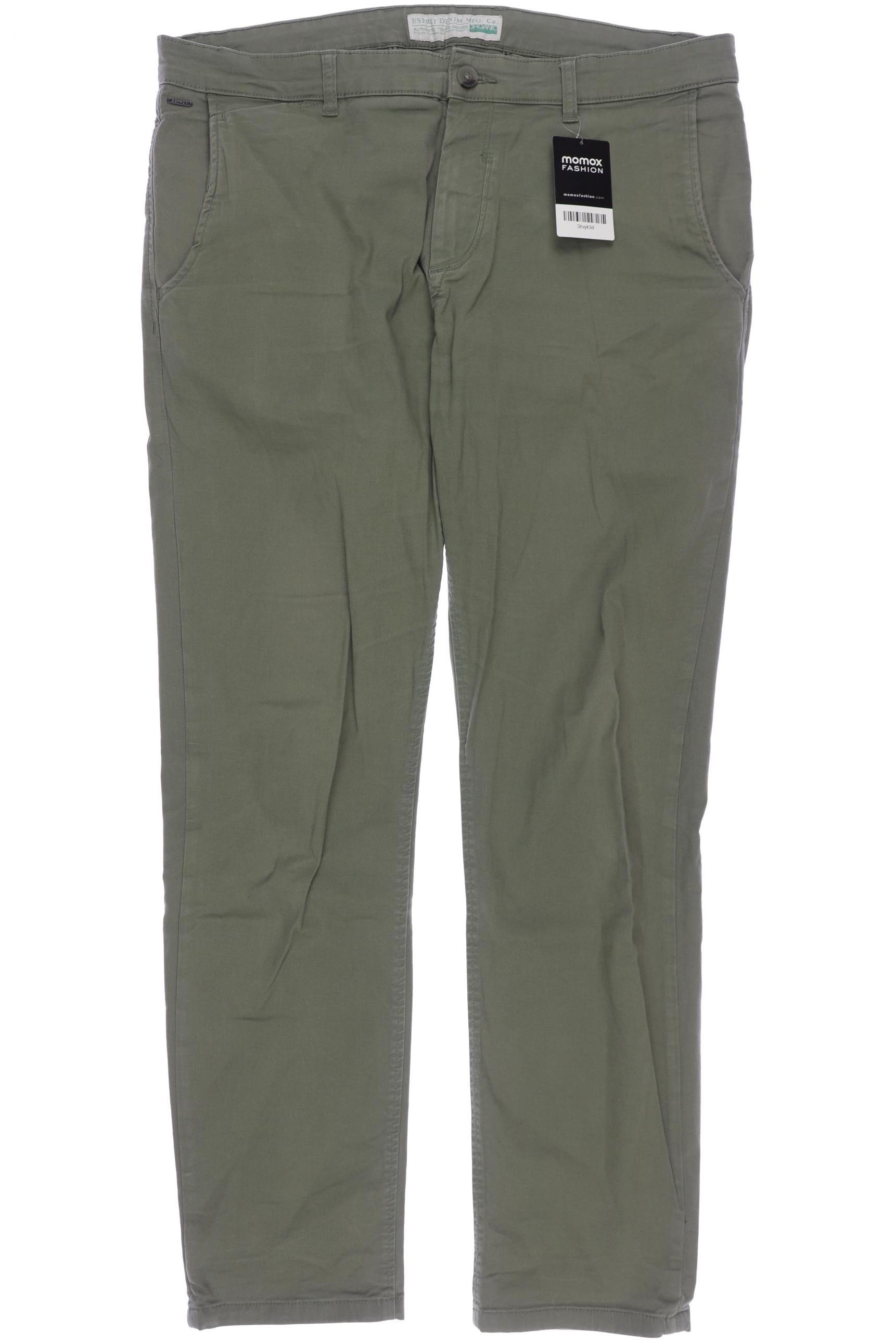 

Esprit Herren Stoffhose, grün, Gr. 34