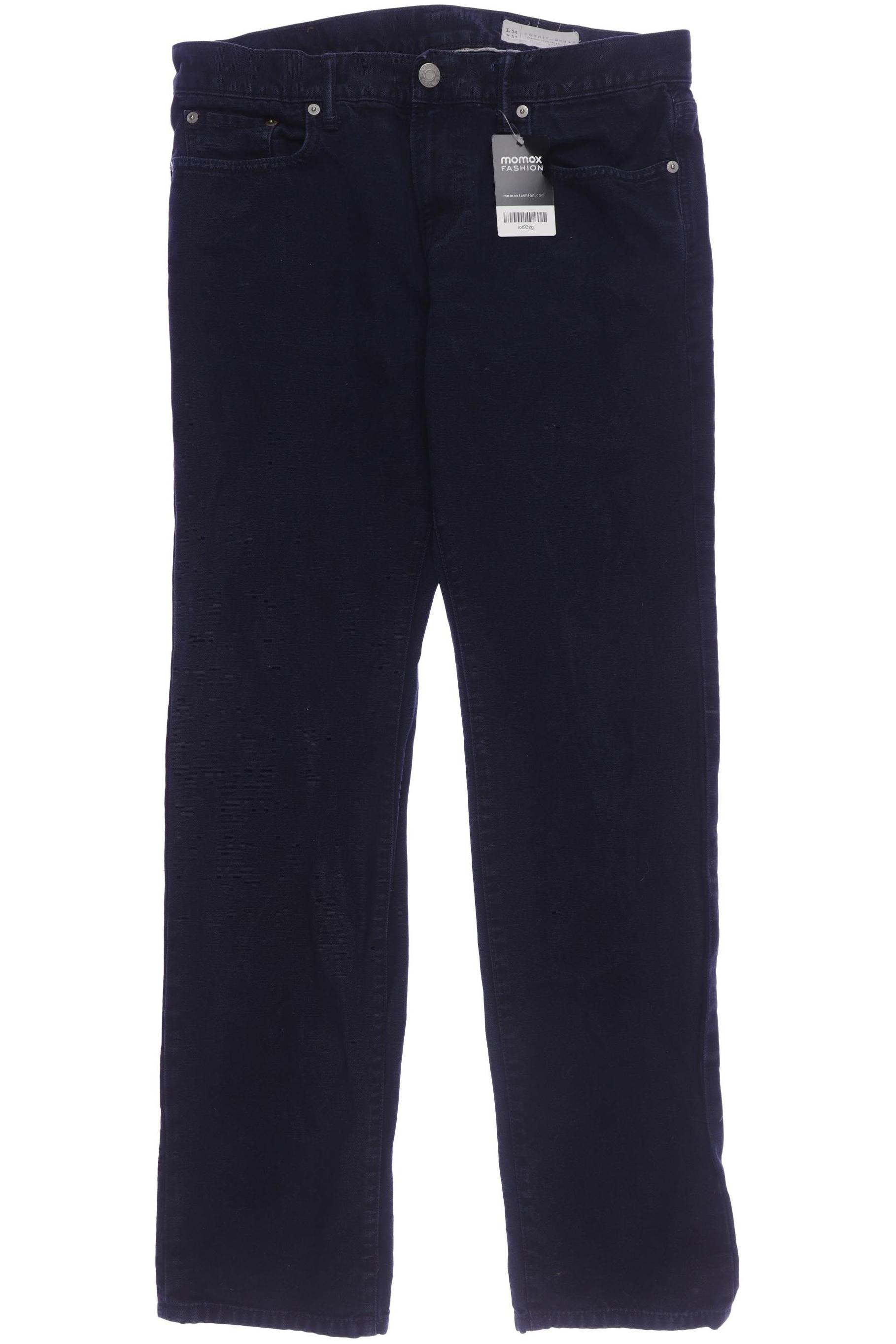 

Esprit Herren Stoffhose, marineblau, Gr. 33