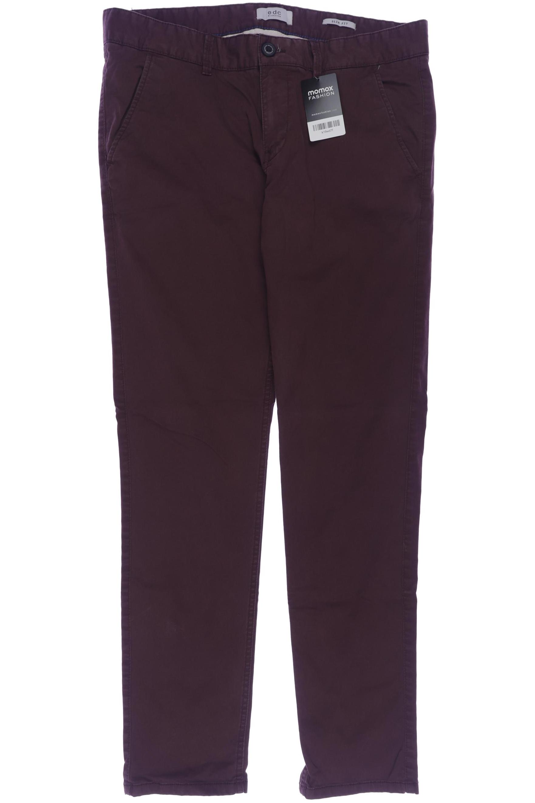 

Esprit Herren Stoffhose, bordeaux, Gr. 34