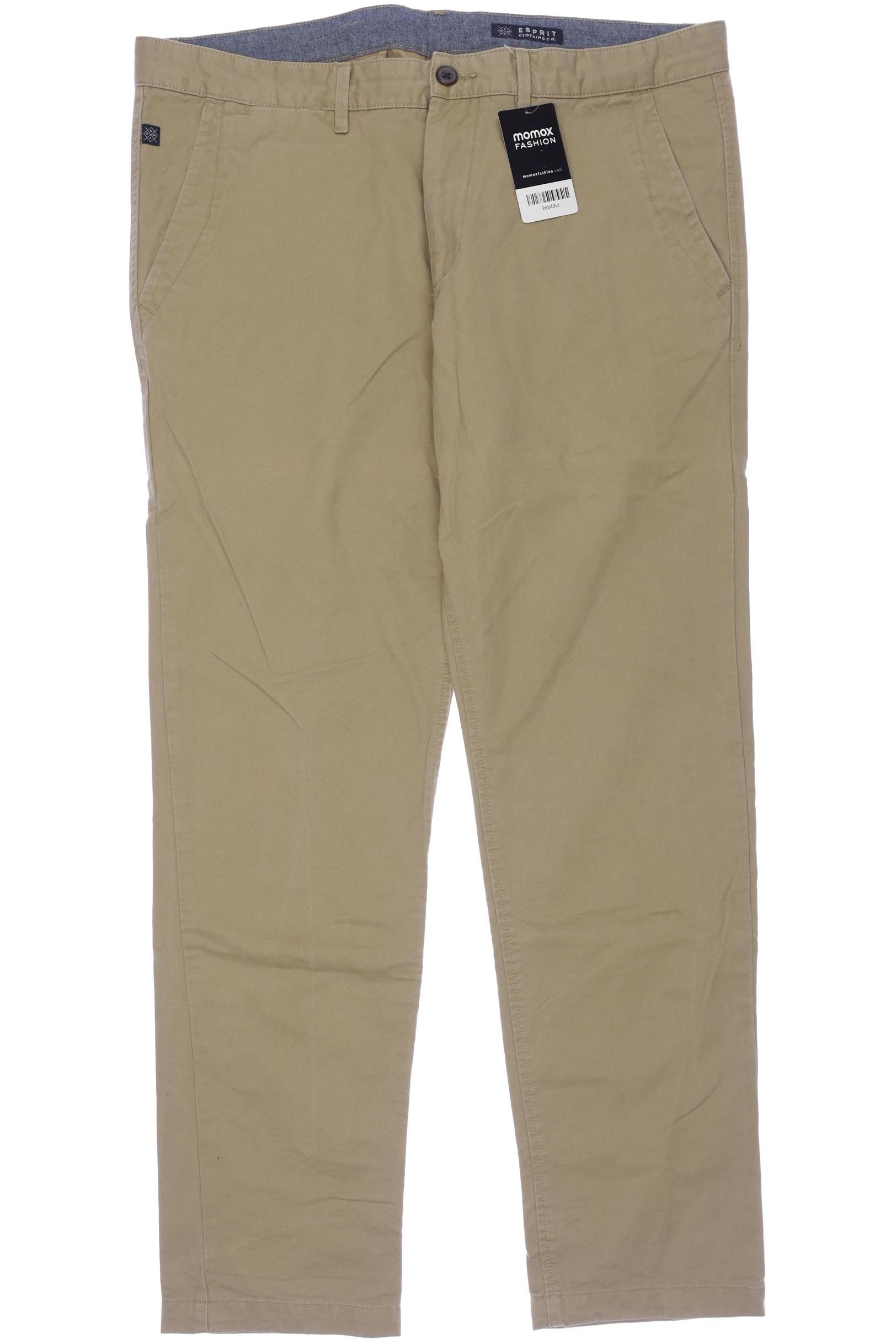 

Esprit Herren Stoffhose, beige, Gr. 34