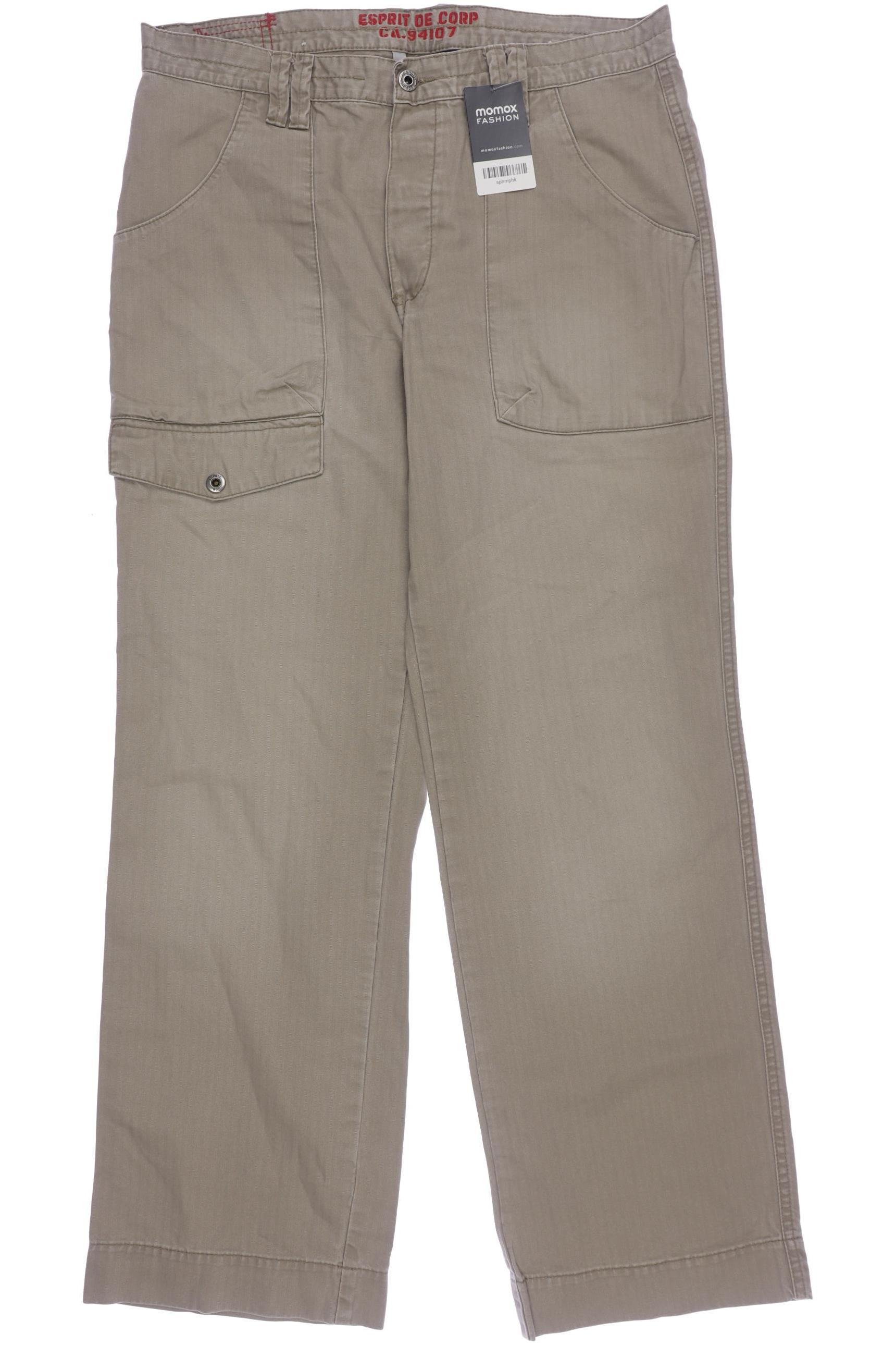 

Esprit Herren Stoffhose, beige, Gr. 34