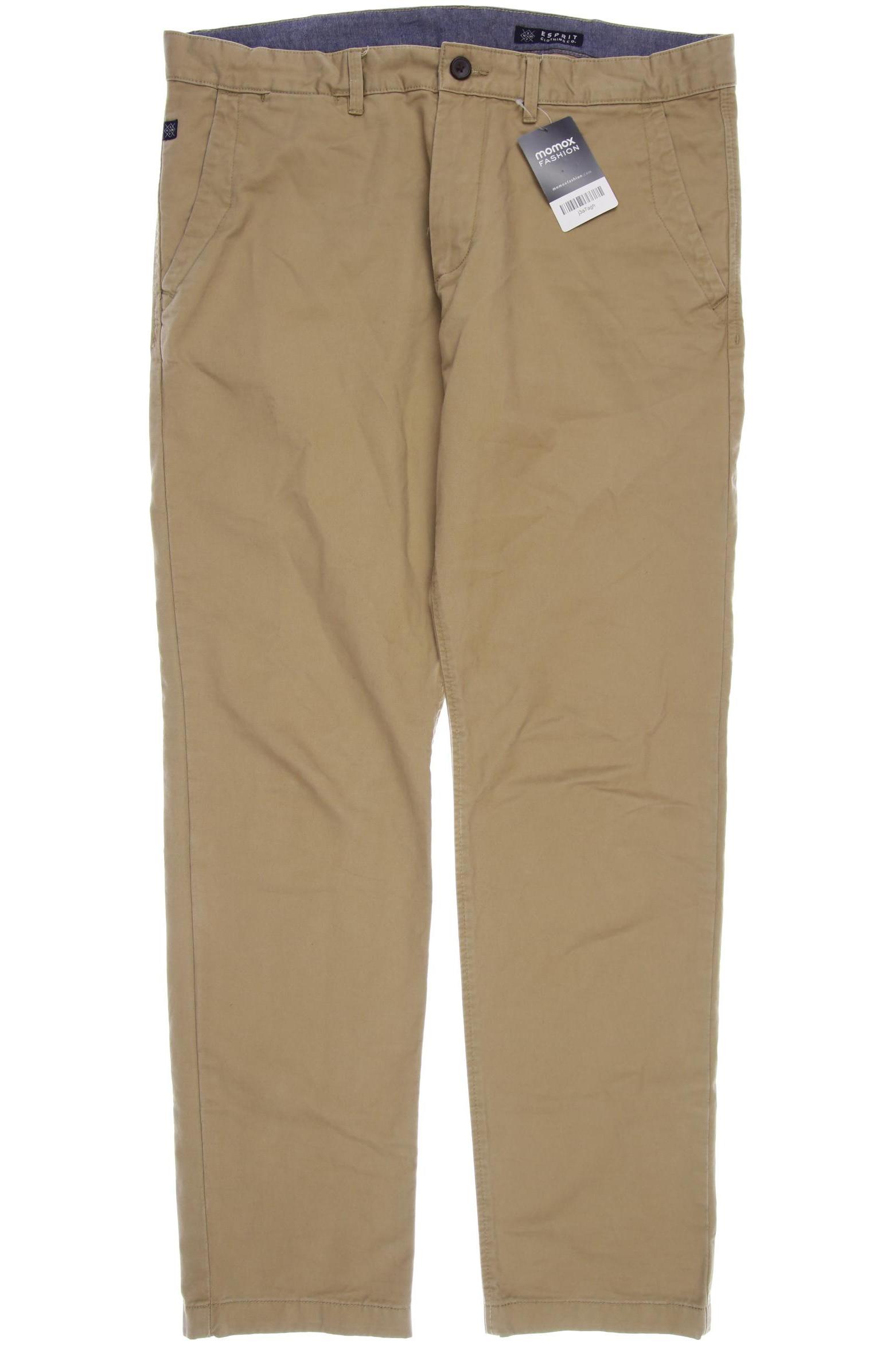 

Esprit Herren Stoffhose, beige, Gr. 52