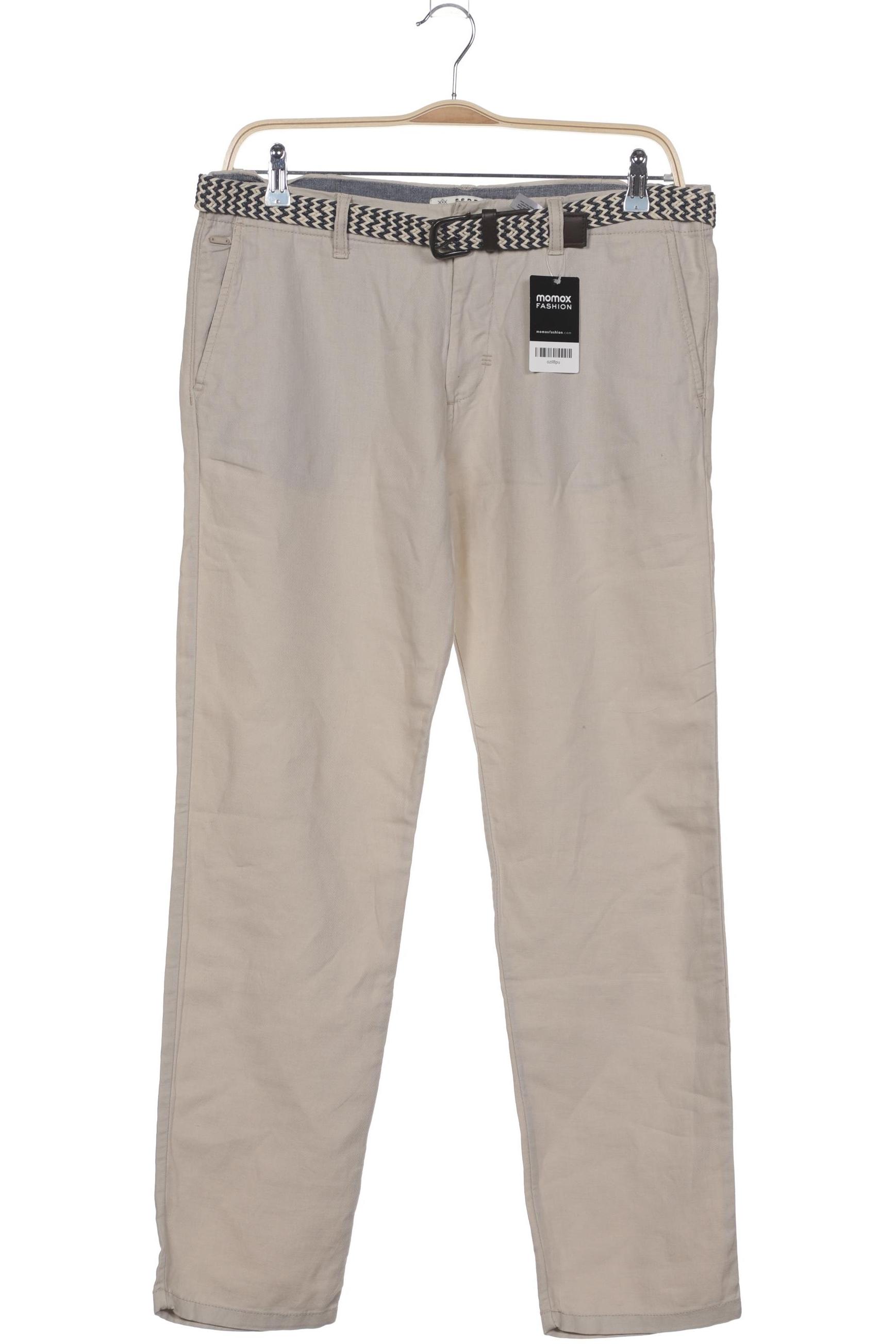 

Esprit Herren Stoffhose, cremeweiß, Gr. 33