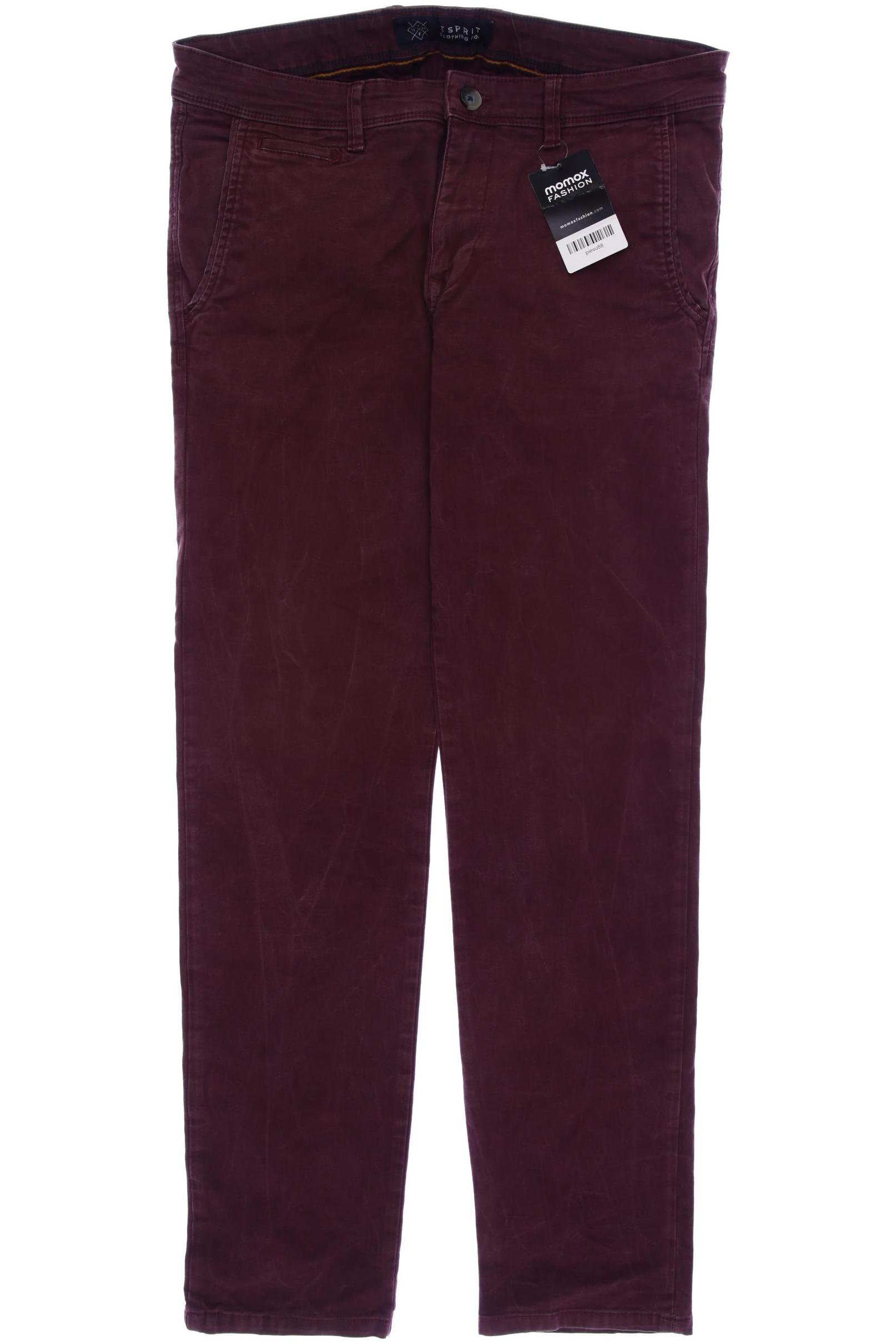 

Esprit Herren Stoffhose, bordeaux