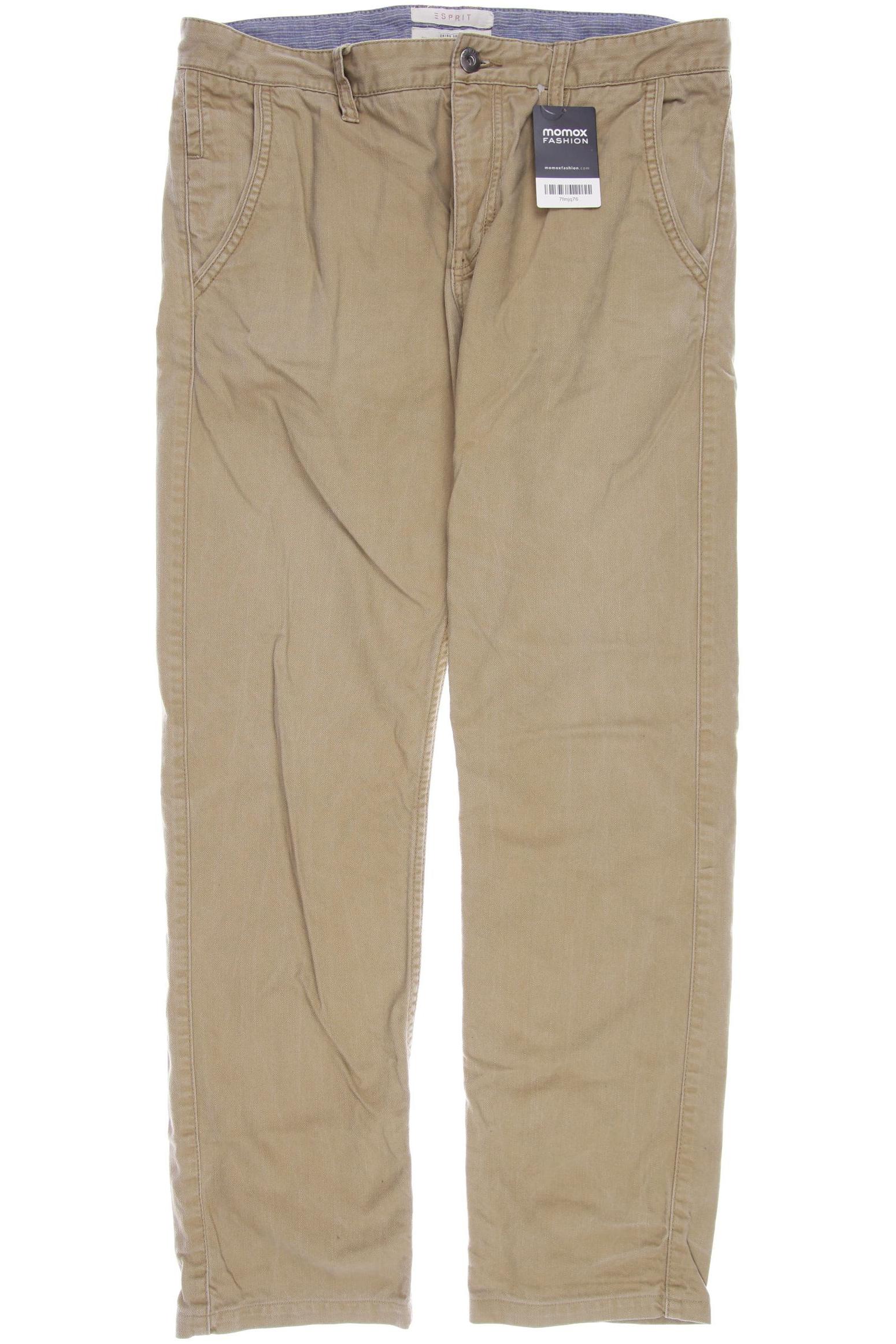 

Esprit Herren Stoffhose, beige, Gr. 33
