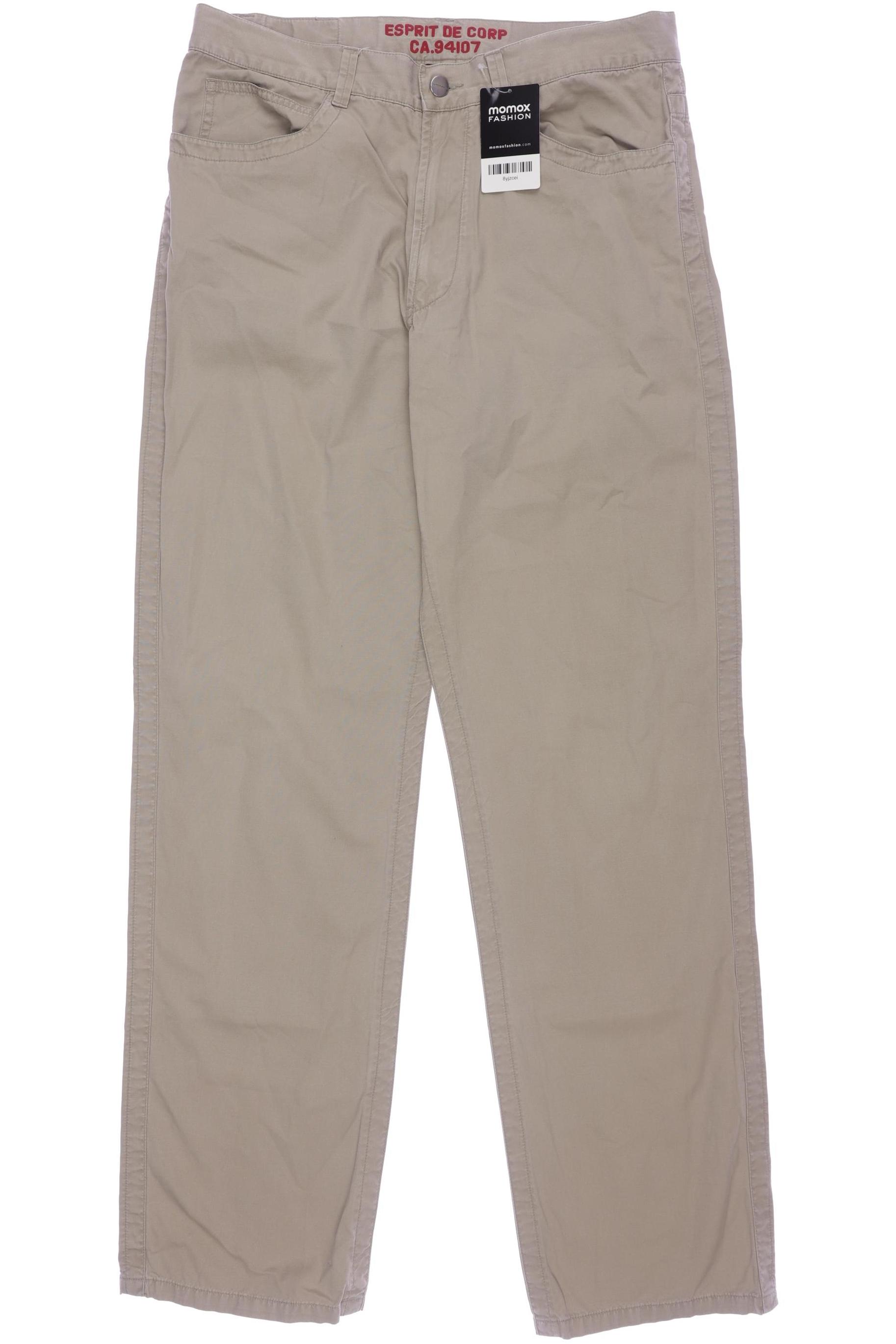 

Esprit Herren Stoffhose, beige, Gr. 33