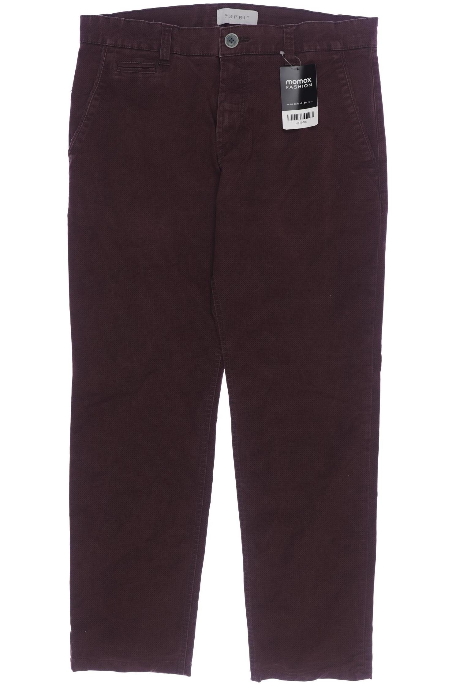 

Esprit Herren Stoffhose, bordeaux, Gr. 30