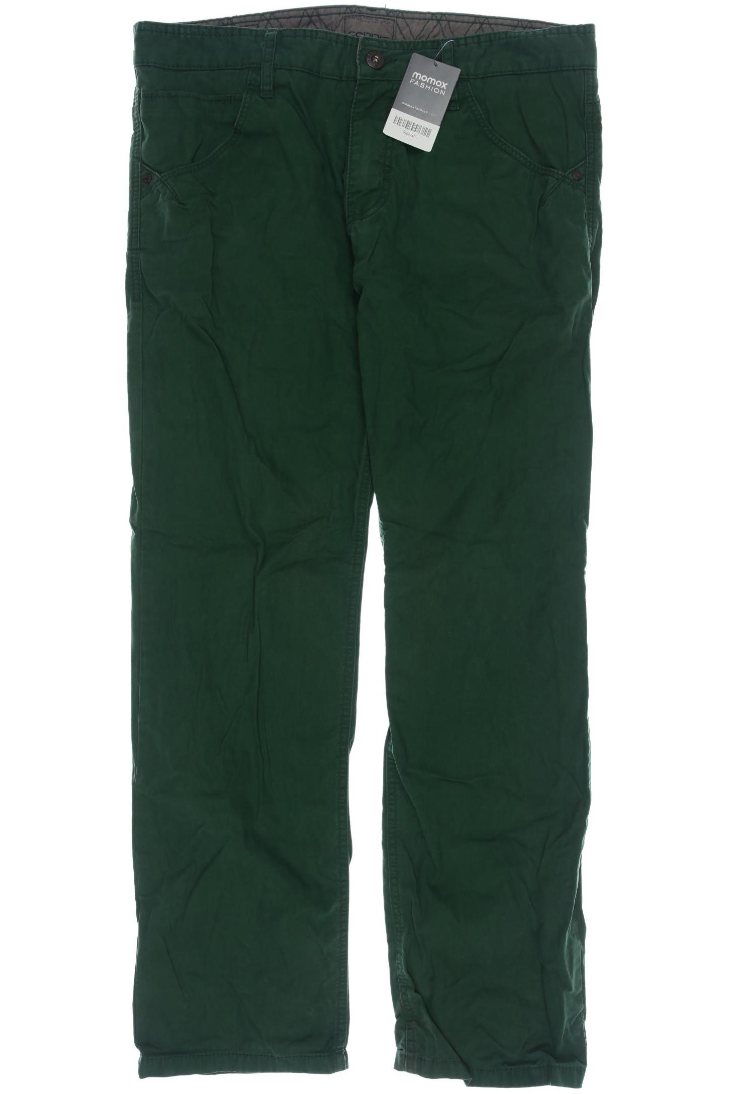 

Esprit Herren Stoffhose, grün, Gr. 34