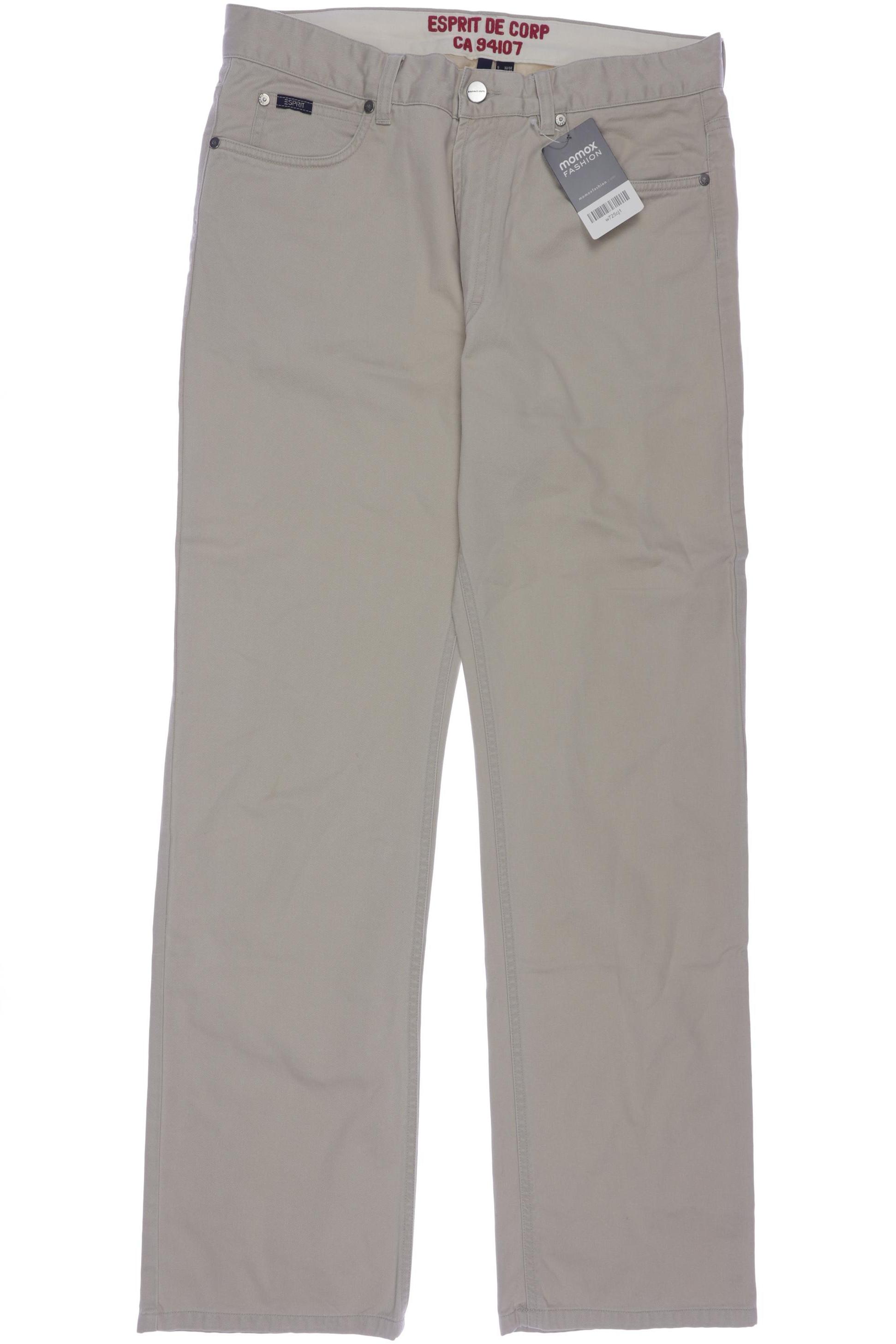 

Esprit Herren Stoffhose, beige, Gr. 32
