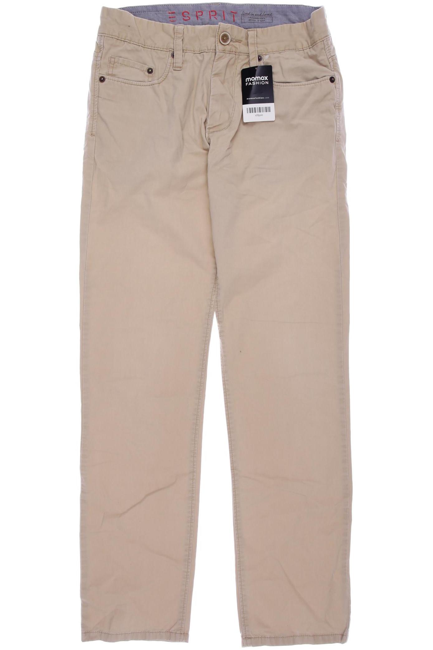 

Esprit Herren Stoffhose, beige, Gr. 29