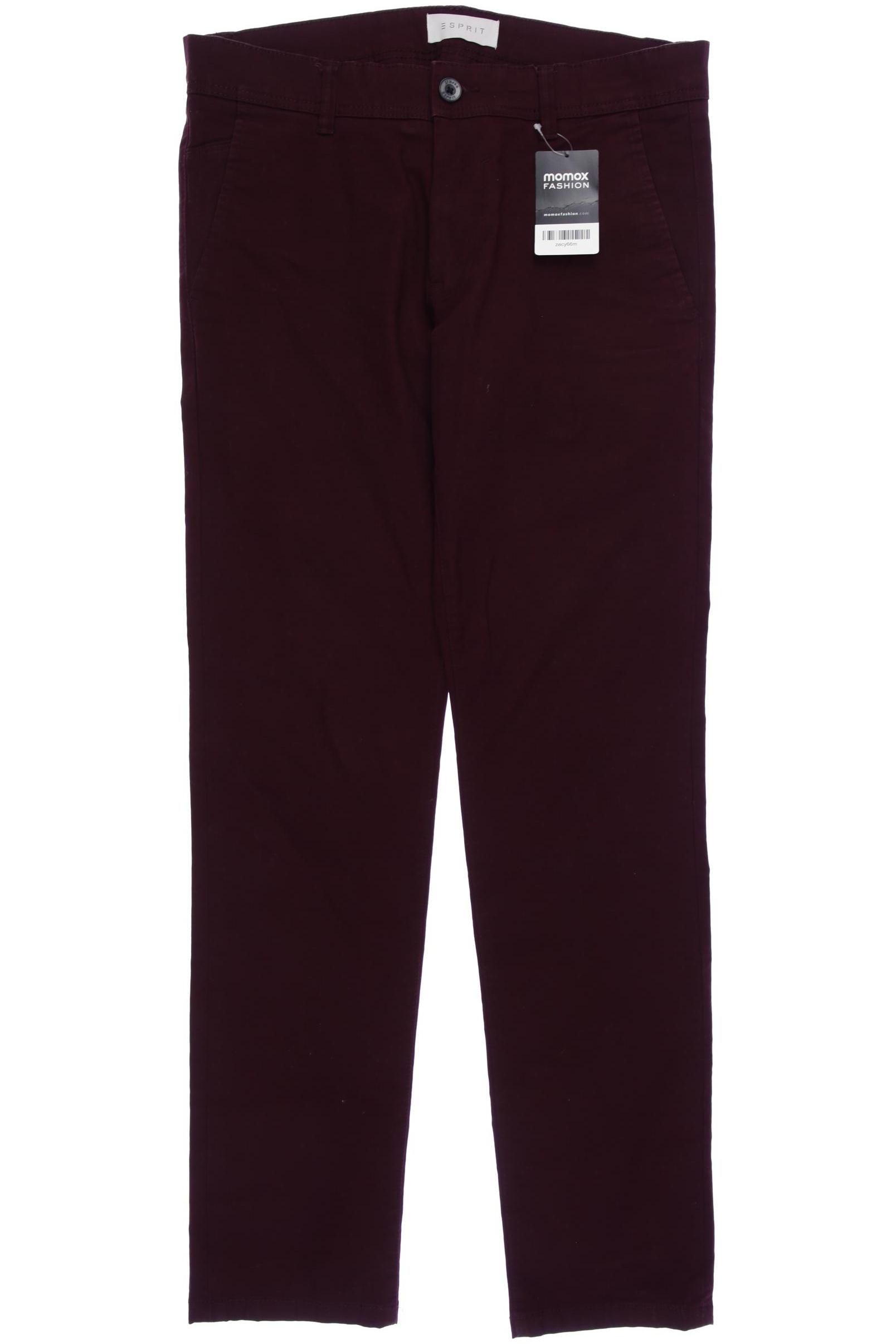 

Esprit Herren Stoffhose, bordeaux, Gr. 30