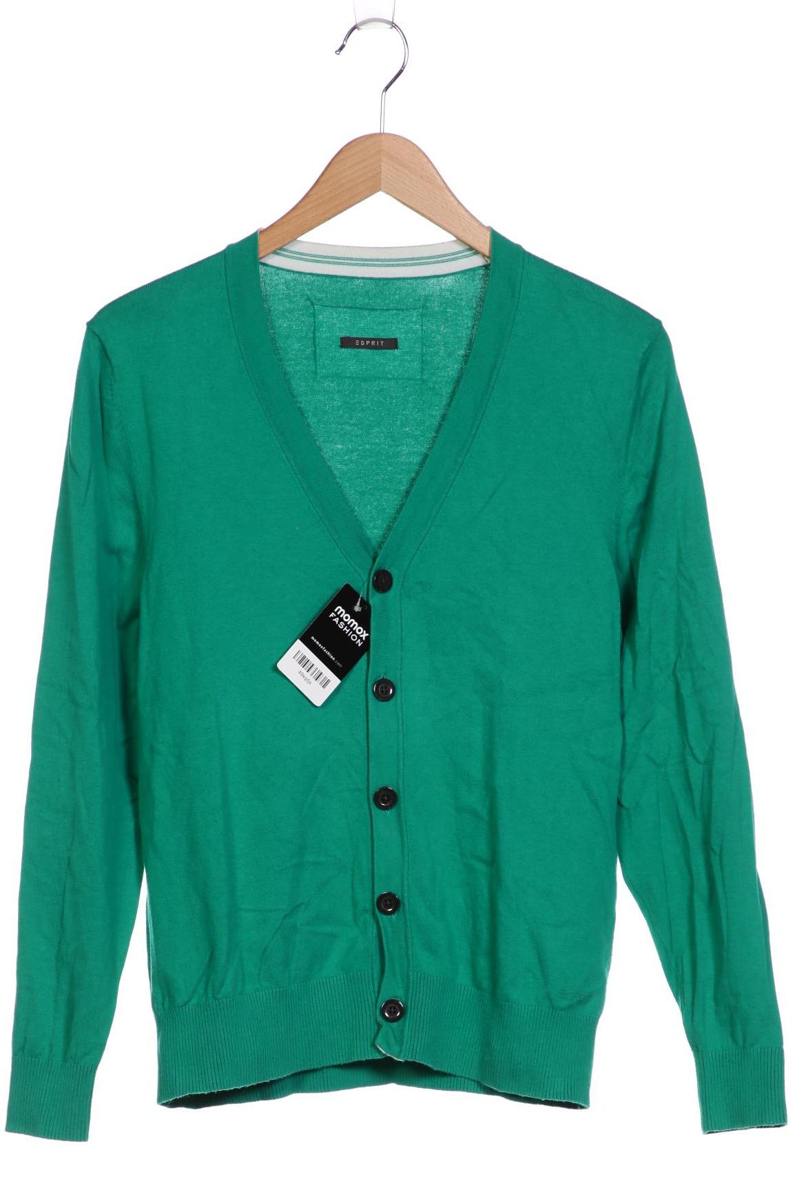

Esprit Herren Strickjacke, grün, Gr. 48
