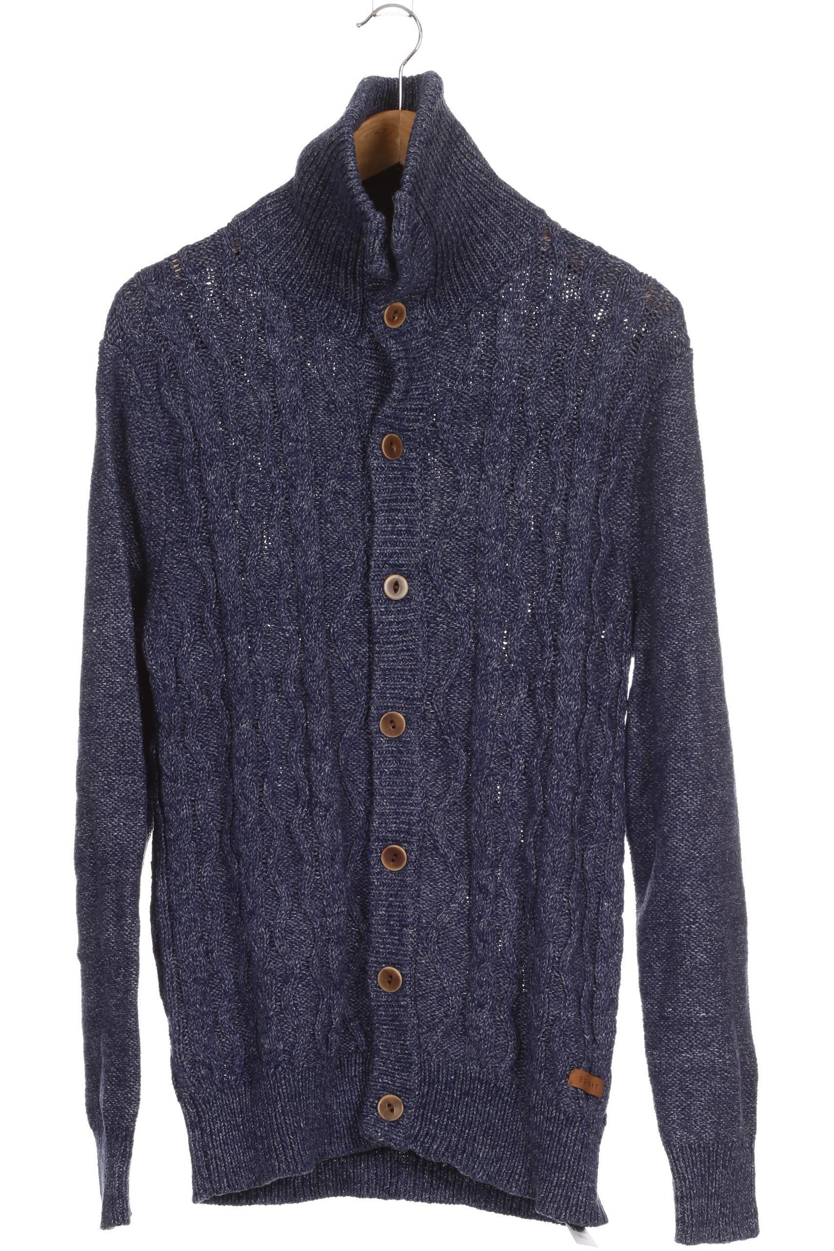 

Esprit Herren Strickjacke, blau, Gr.