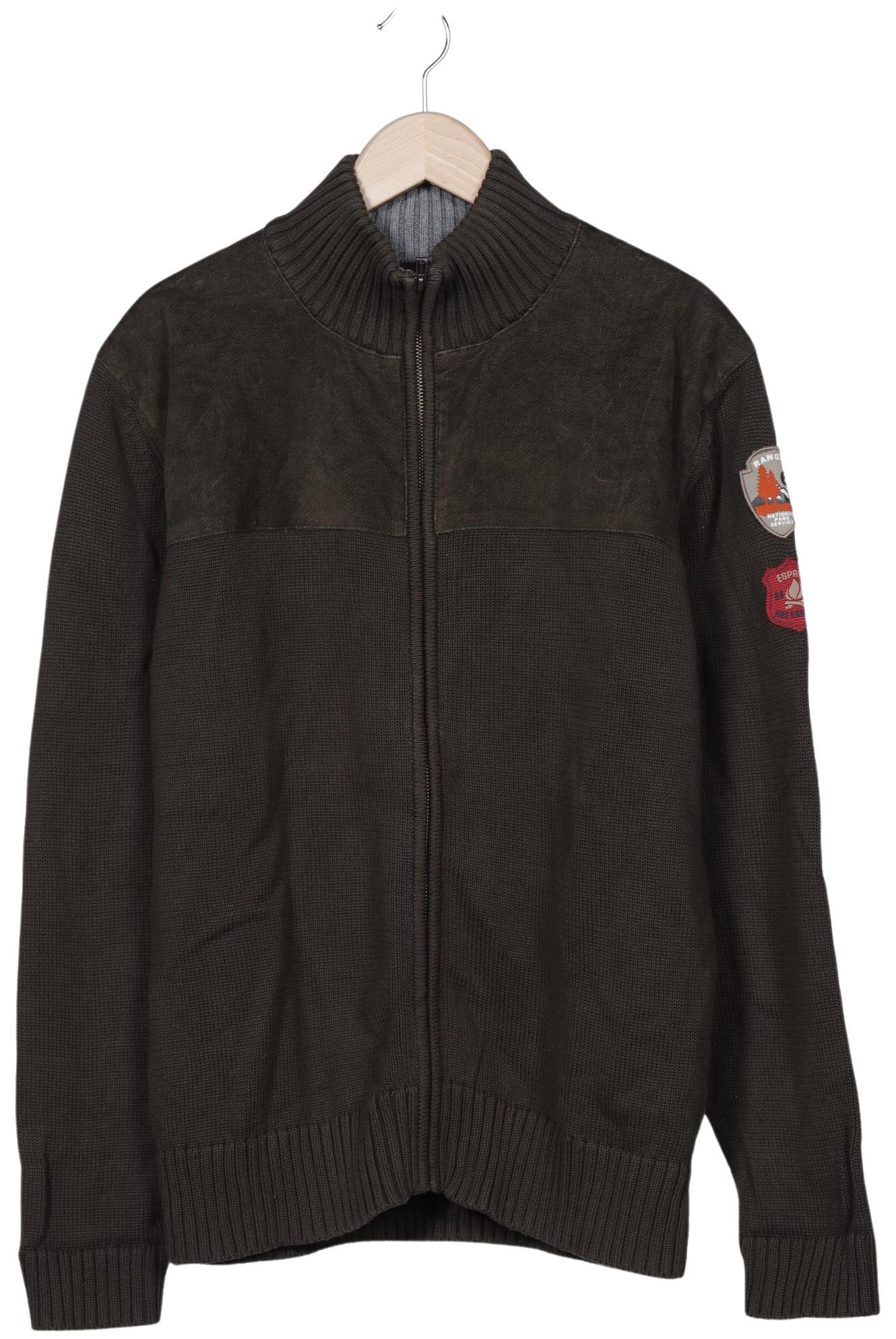 

Esprit Herren Strickjacke, braun, Gr. 54