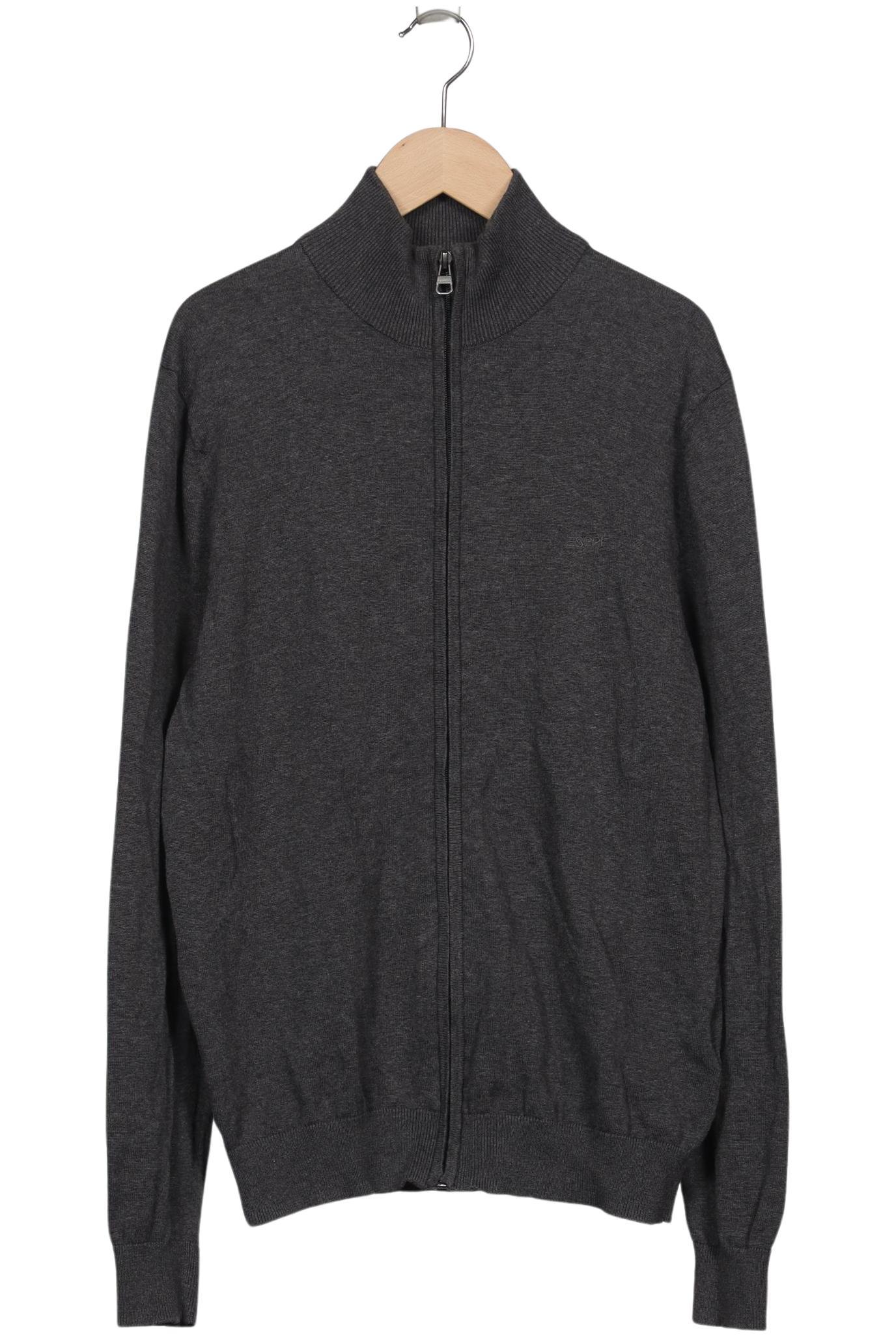 

Esprit Herren Strickjacke, grau, Gr. 46