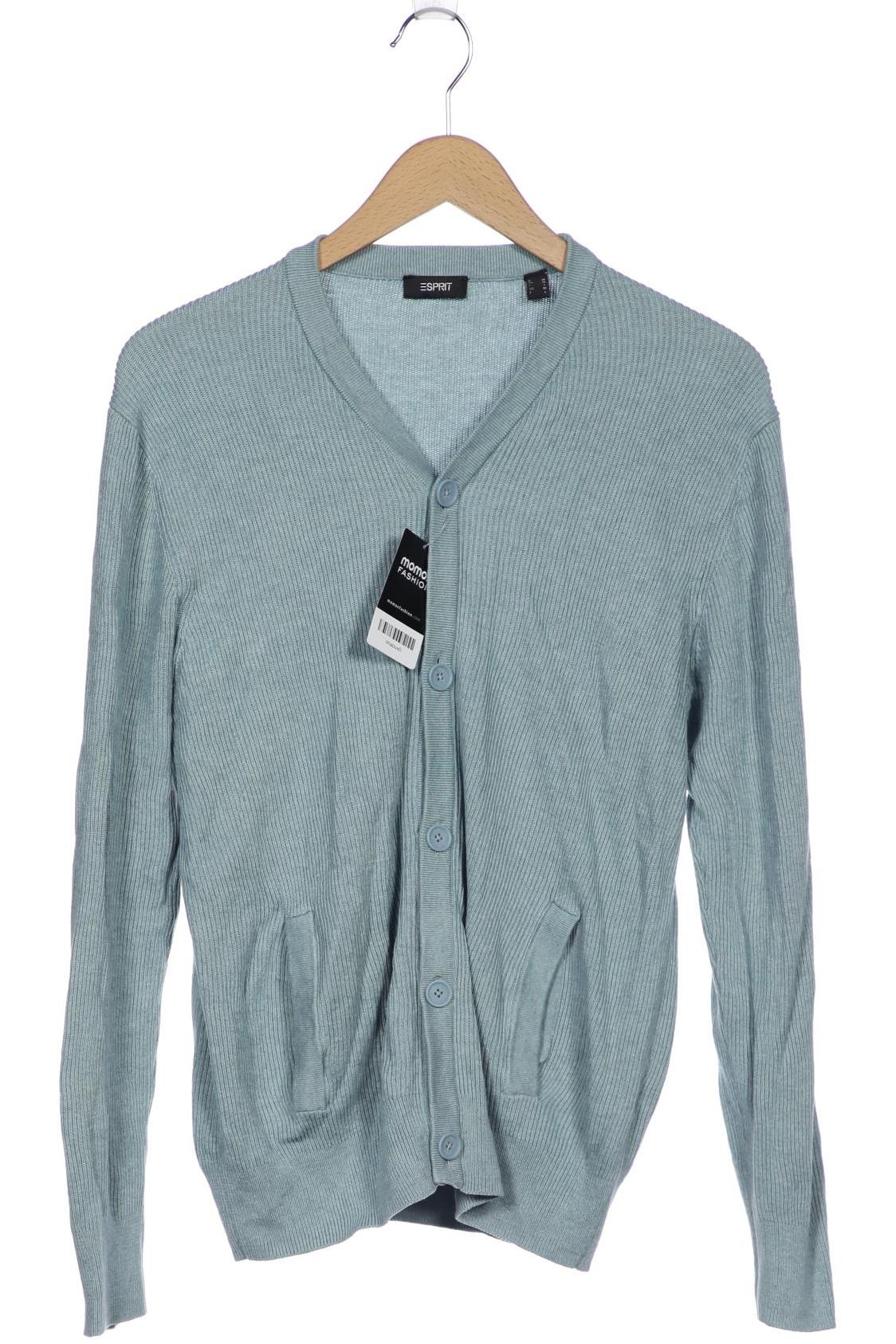 

Esprit Herren Strickjacke, hellblau, Gr. 48
