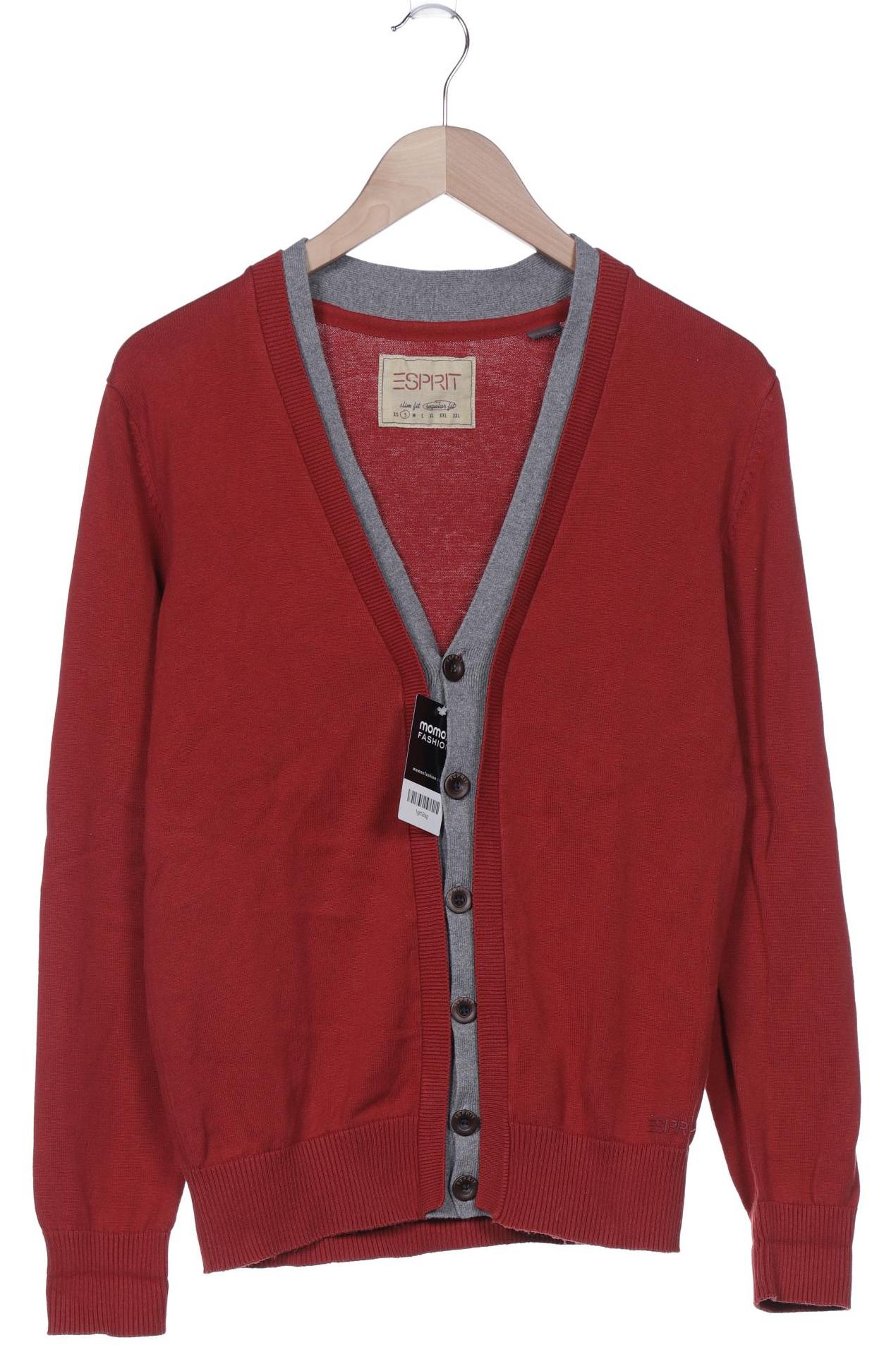 

Esprit Herren Strickjacke, rot, Gr. 46