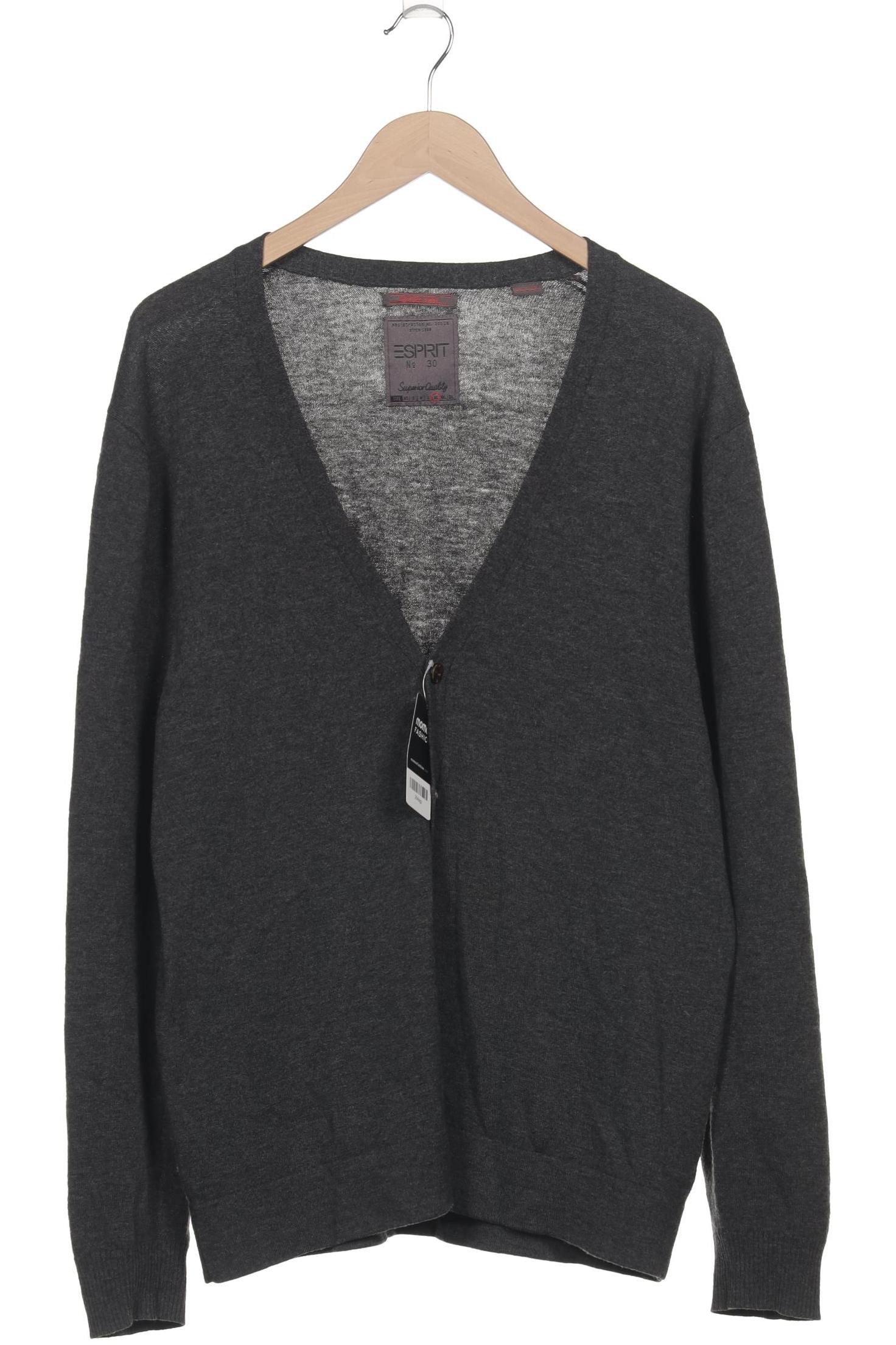

Esprit Herren Strickjacke, grau, Gr. 54