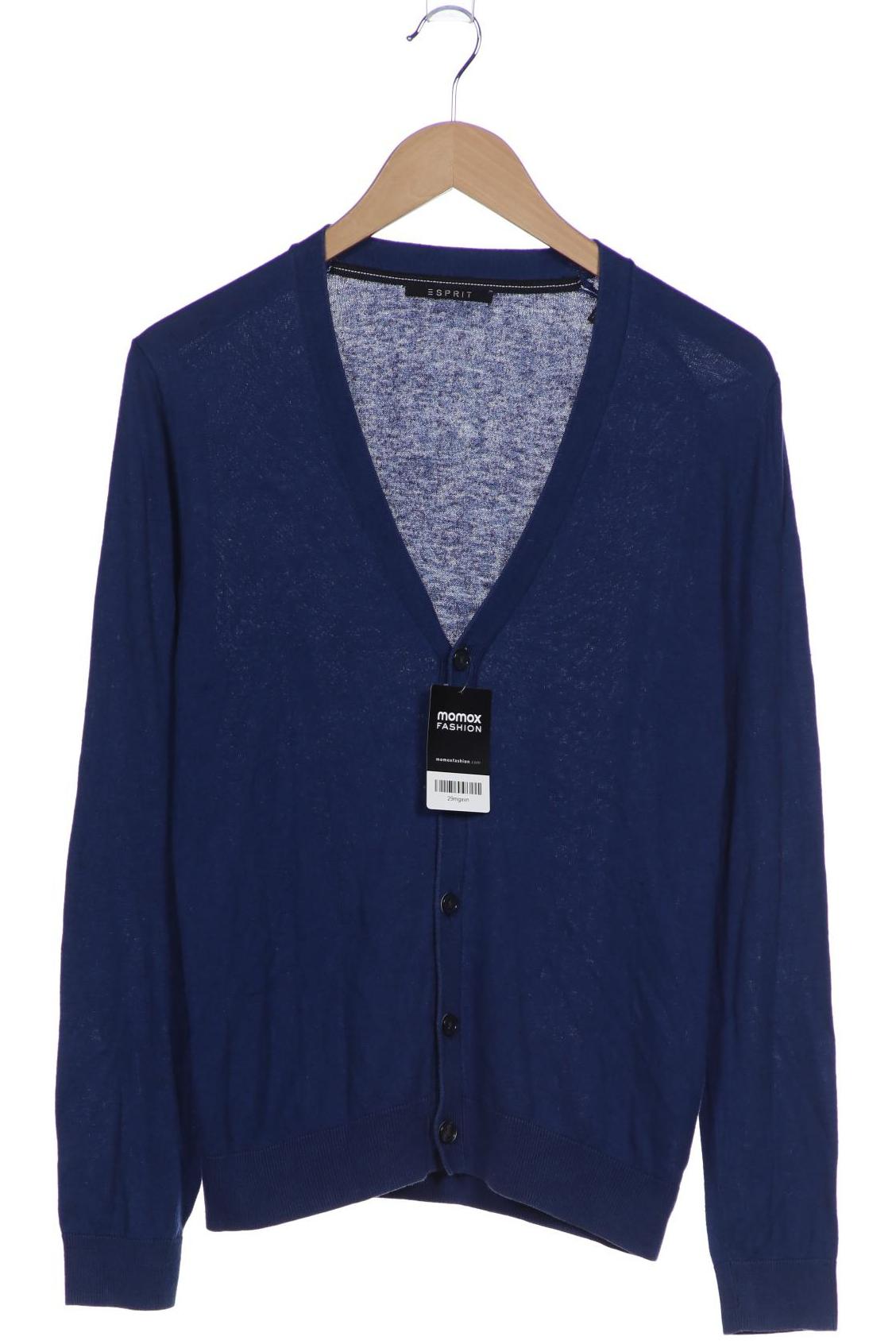 

Esprit Herren Strickjacke, blau, Gr. 48