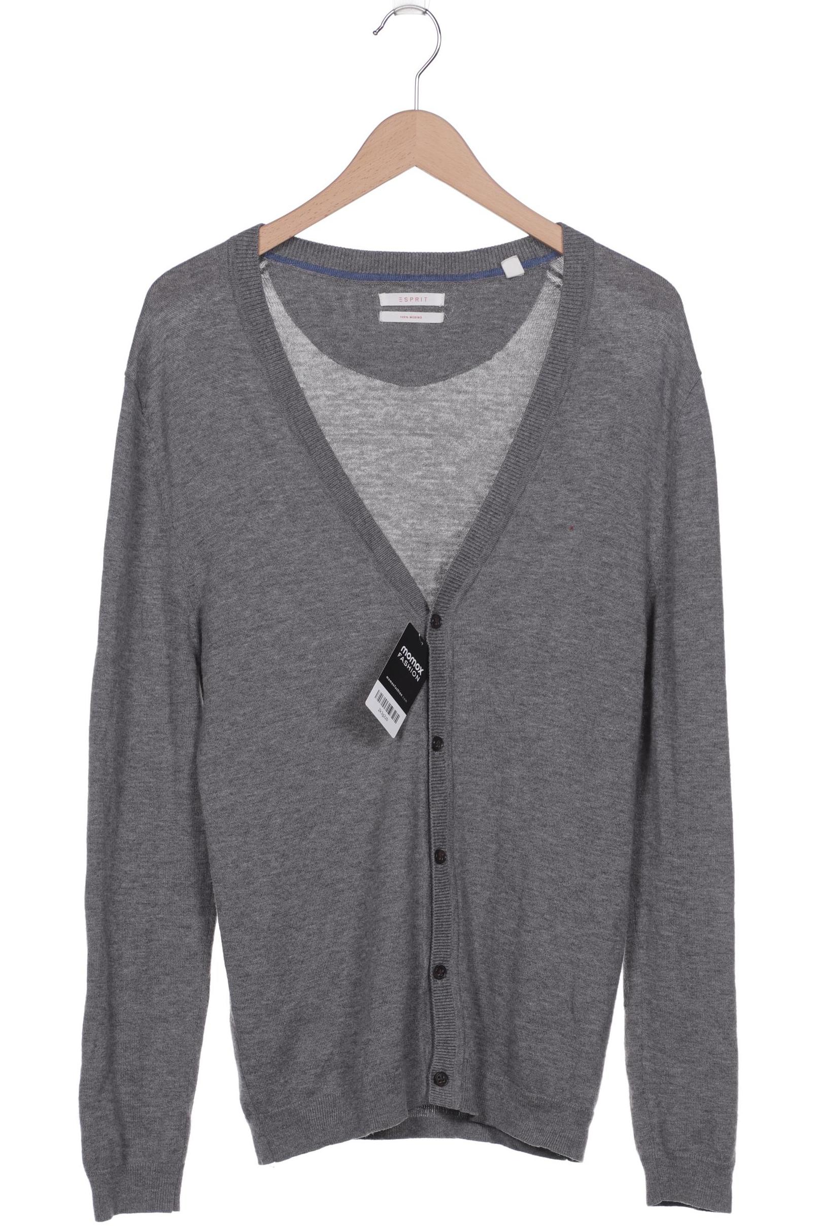 

Esprit Herren Strickjacke, grau