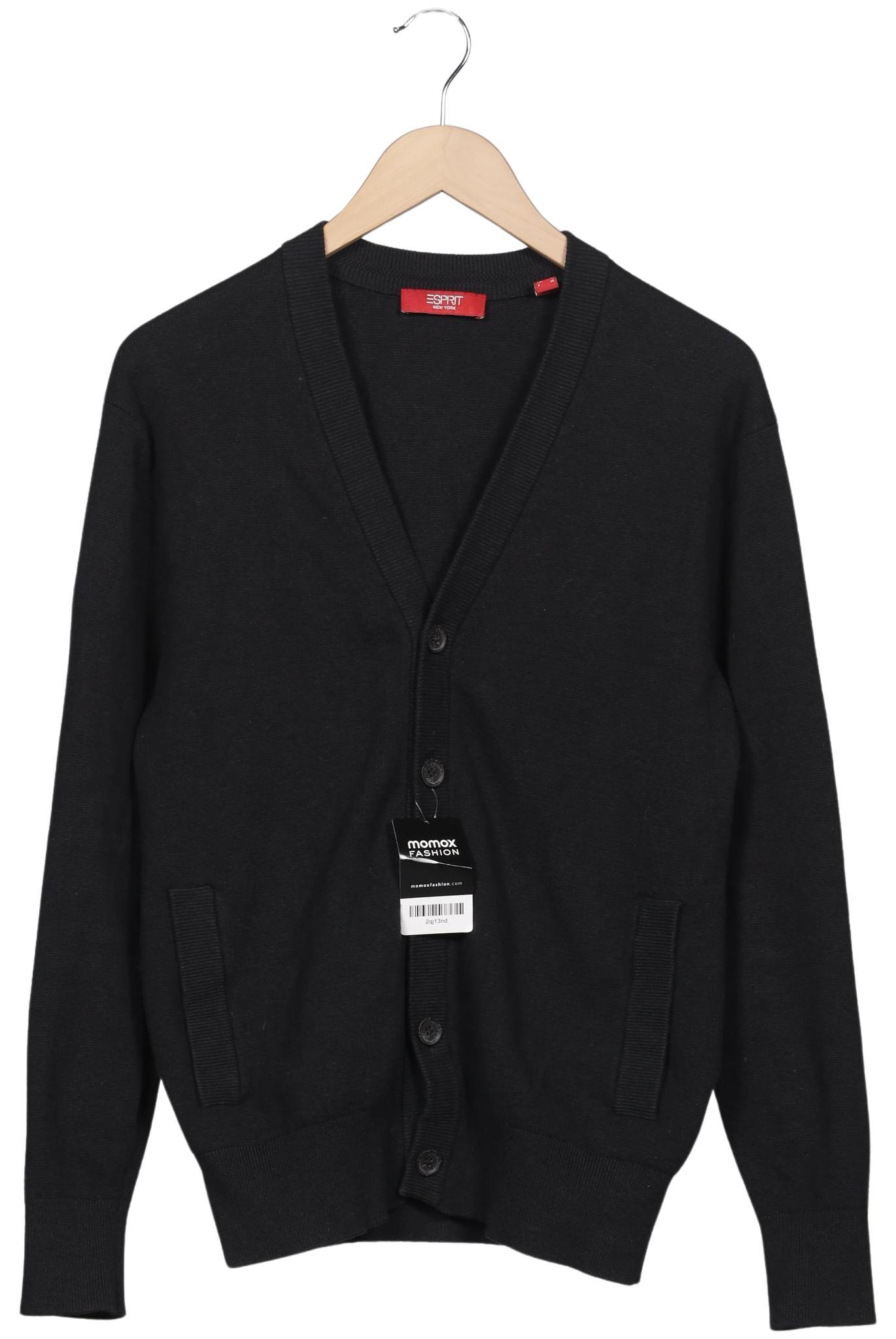 

Esprit Herren Strickjacke, schwarz, Gr. 46