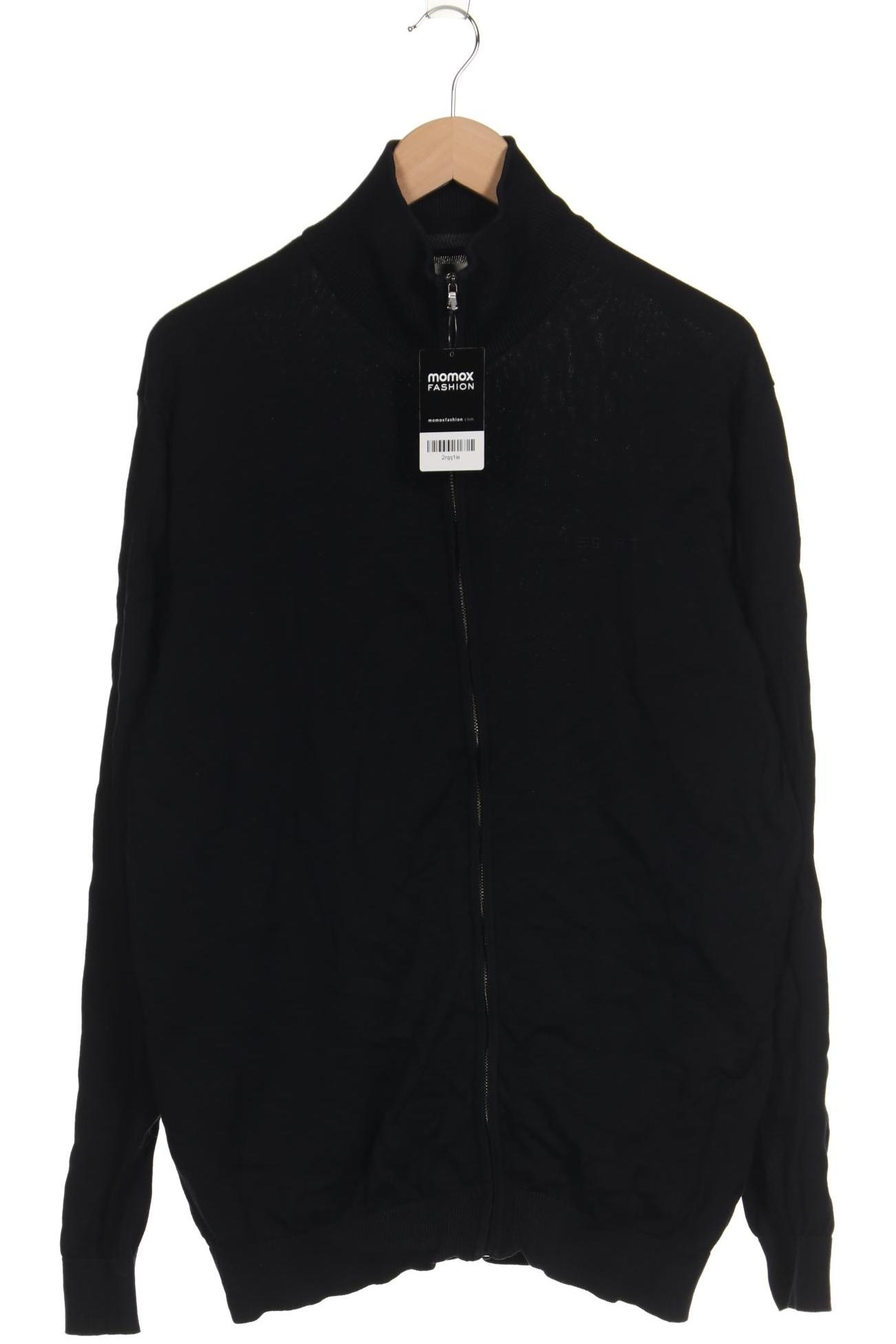 

Esprit Herren Strickjacke, schwarz, Gr. 56