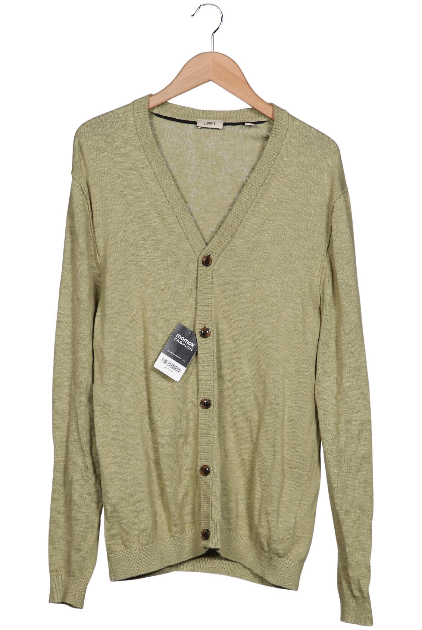

Esprit Herren Strickjacke, grün, Gr. 52