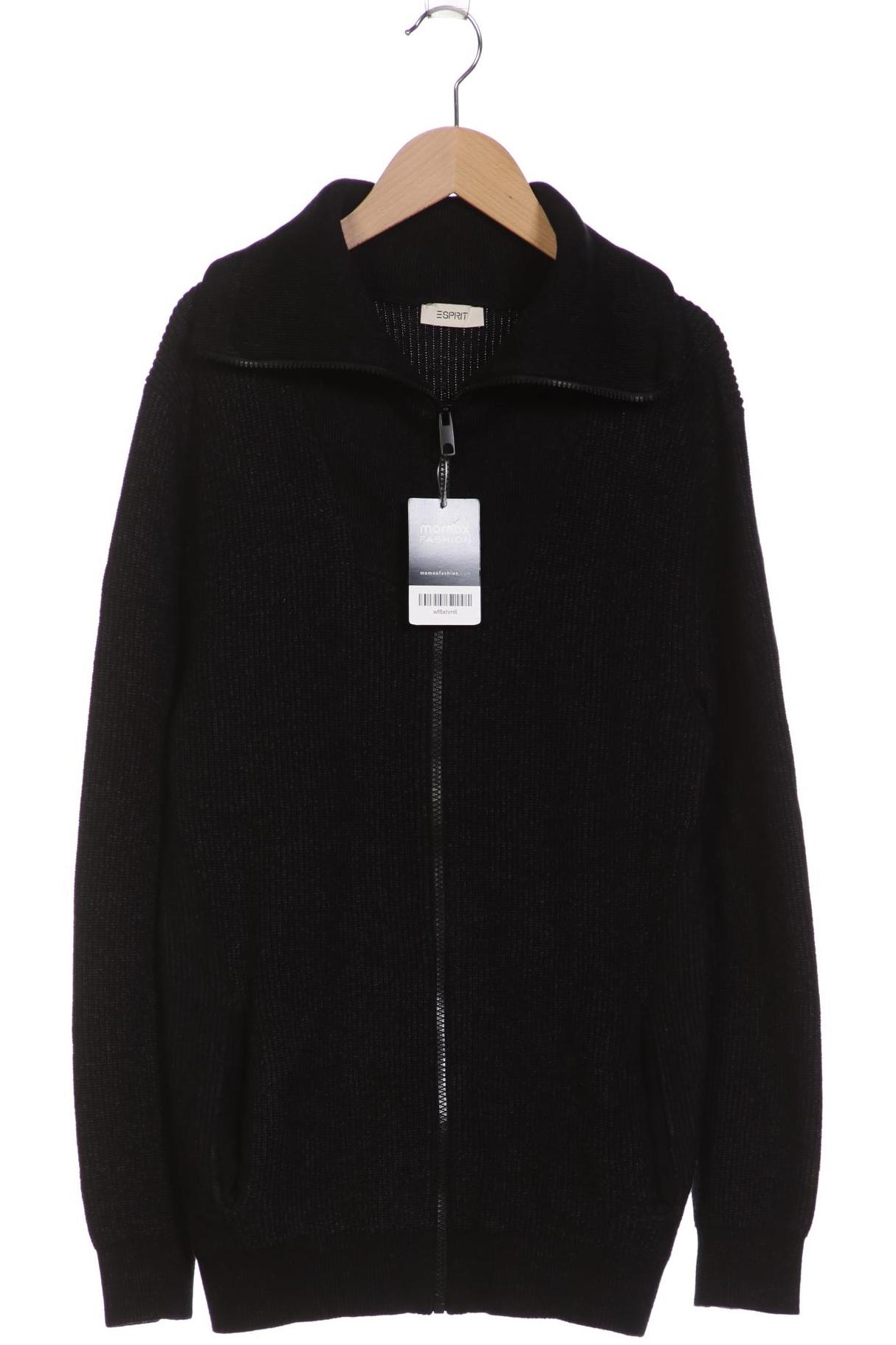 

Esprit Herren Strickjacke, schwarz, Gr. 46
