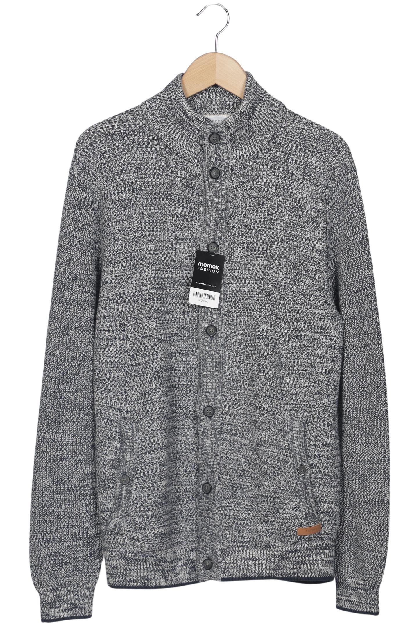 

Esprit Herren Strickjacke, grau, Gr. 52