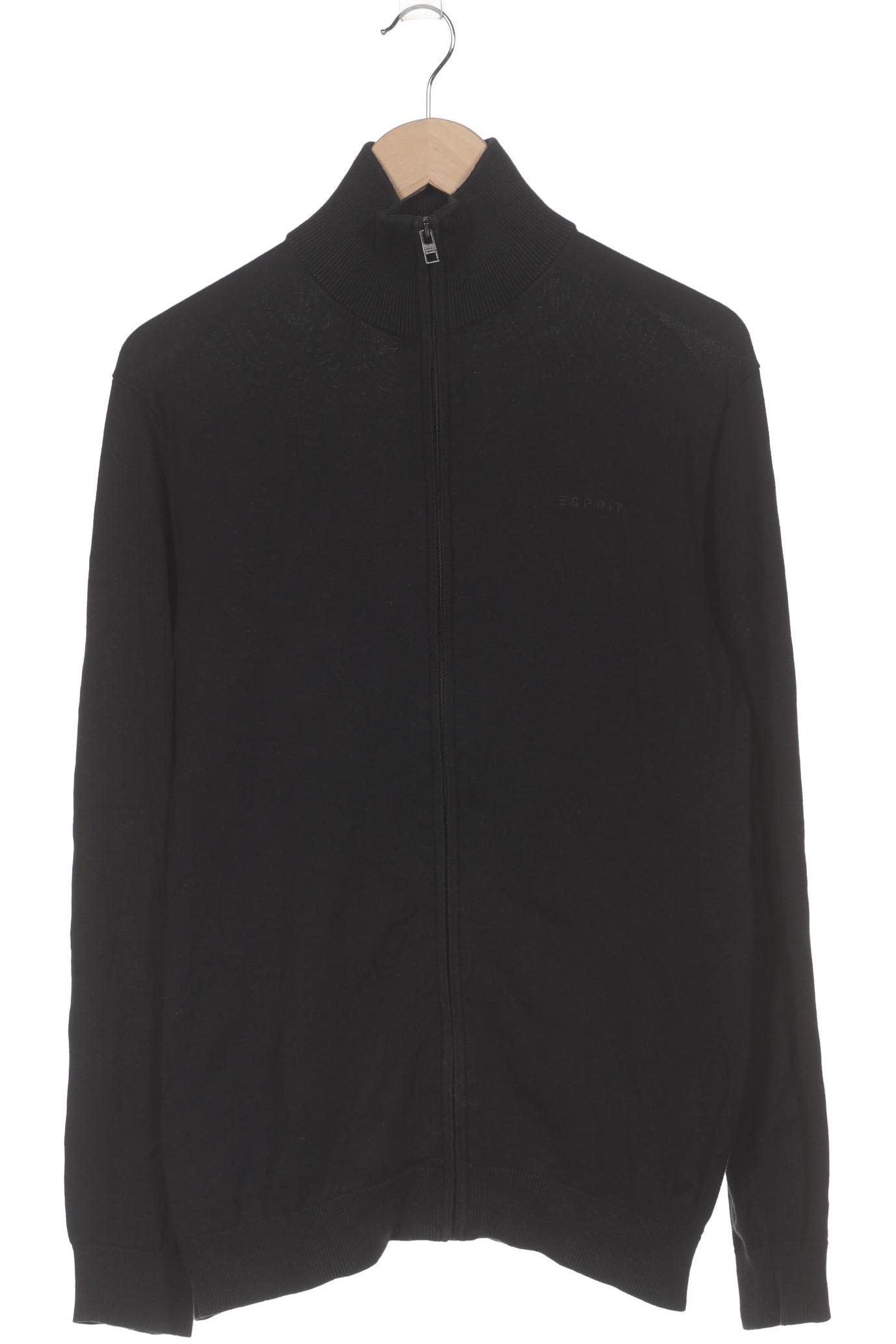 

Esprit Herren Strickjacke, schwarz, Gr. 52