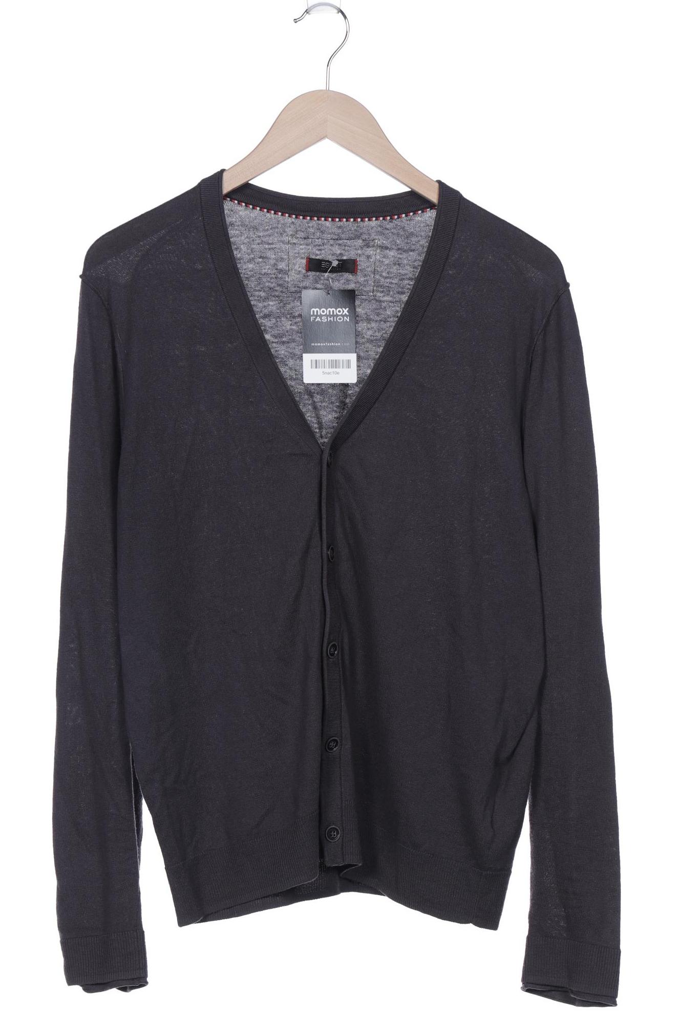 

Esprit Herren Strickjacke, grau, Gr. 48
