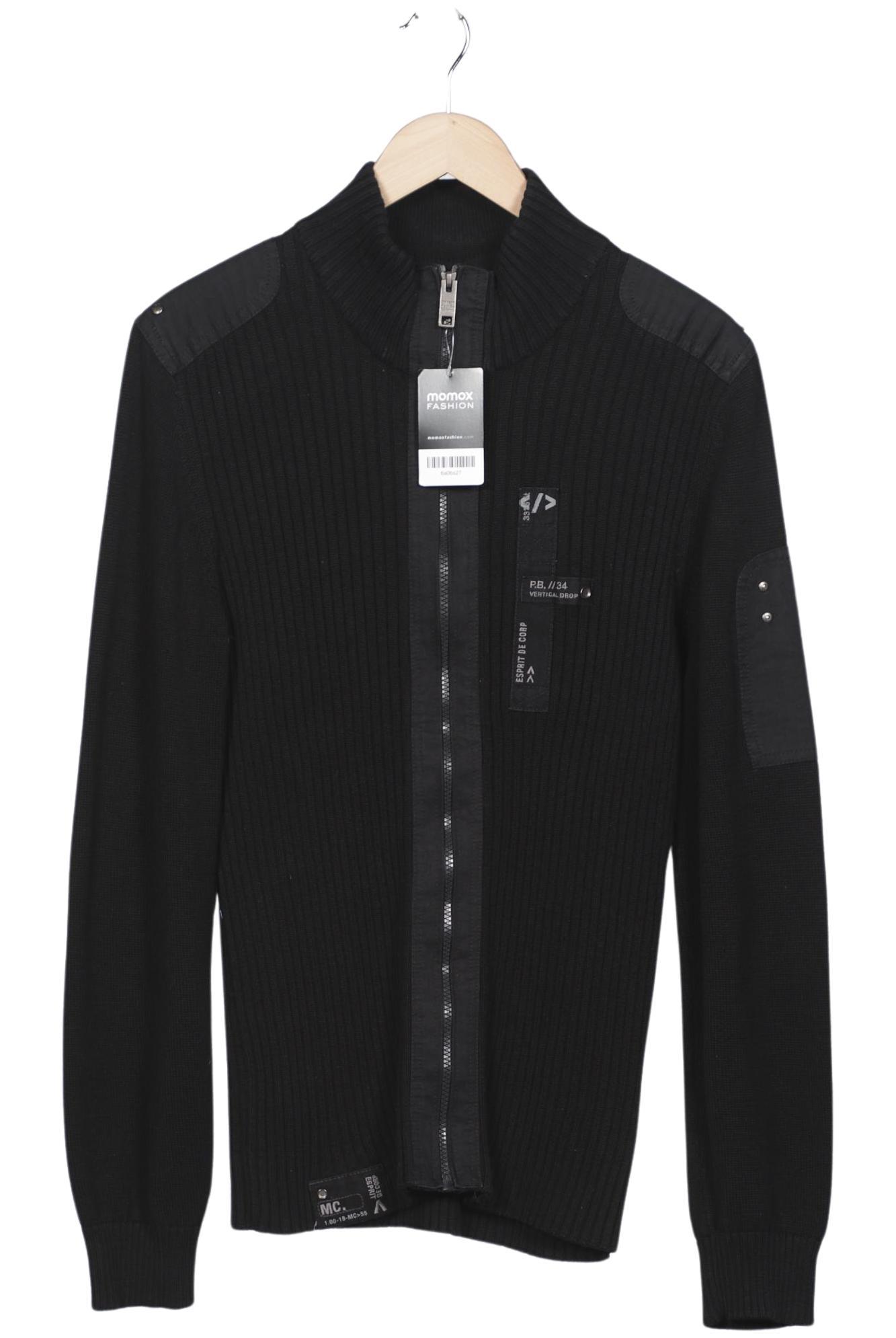 

Esprit Herren Strickjacke, schwarz, Gr. 54