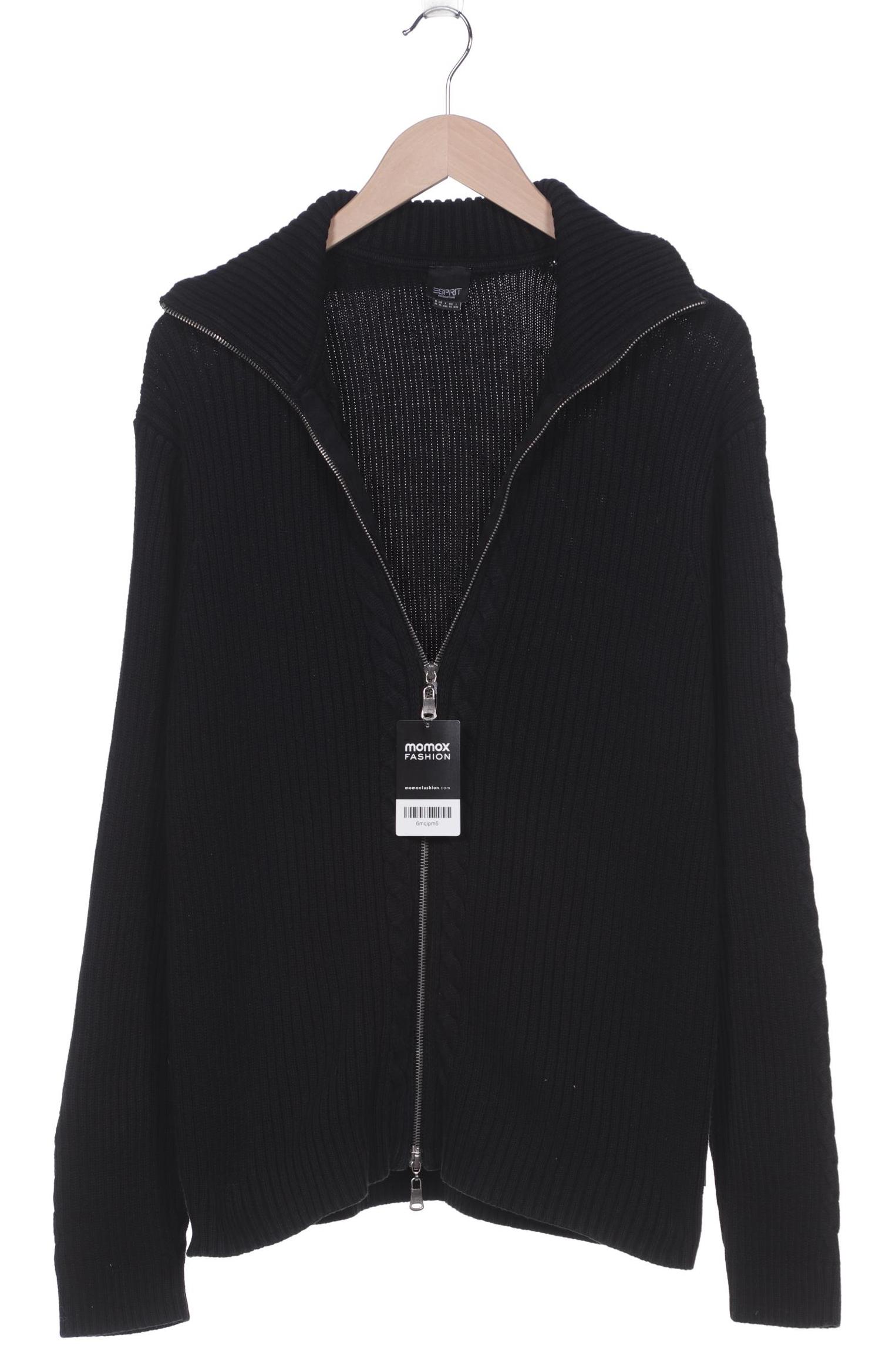 

Esprit Herren Strickjacke, schwarz