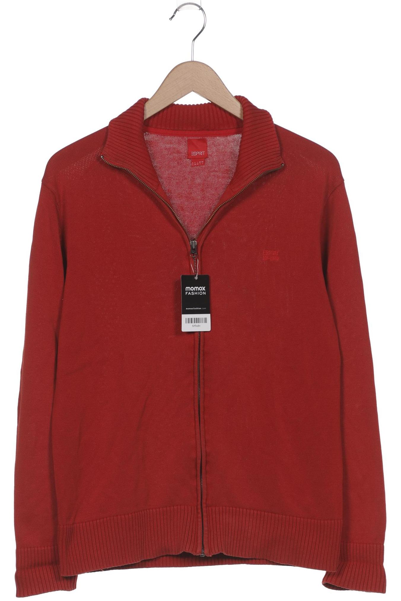 

Esprit Herren Strickjacke, rot, Gr. 52