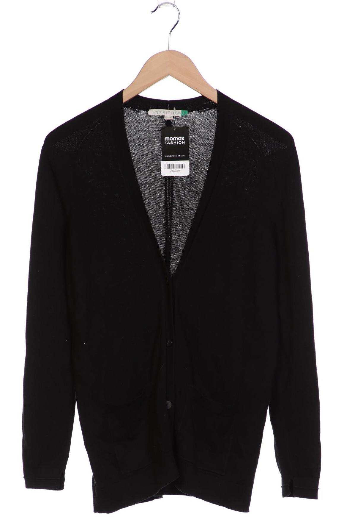 

Esprit Herren Strickjacke, schwarz, Gr. 48