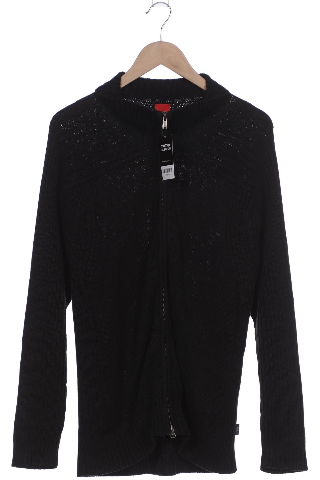 

Esprit Herren Strickjacke, schwarz, Gr. 52