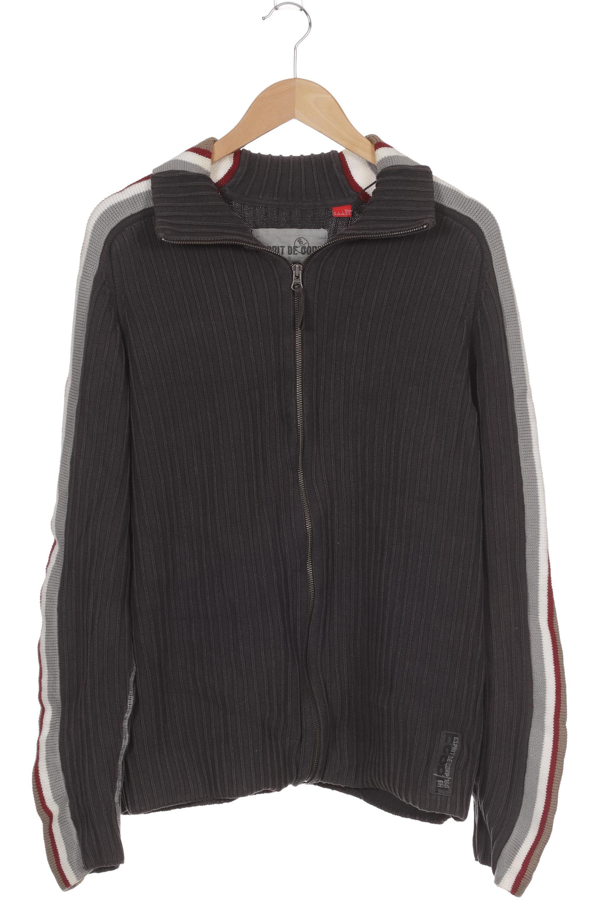 

Esprit Herren Strickjacke, grau, Gr.