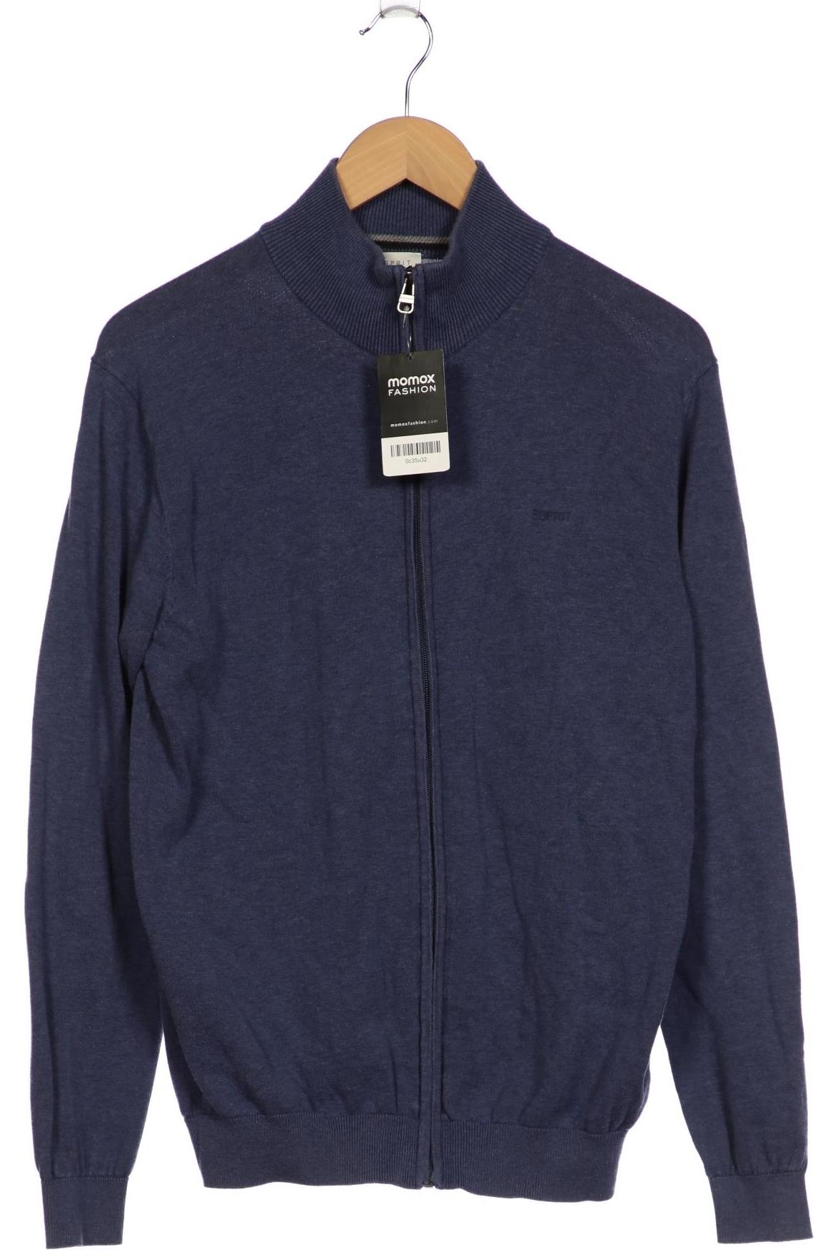 

Esprit Herren Strickjacke, blau, Gr. 48