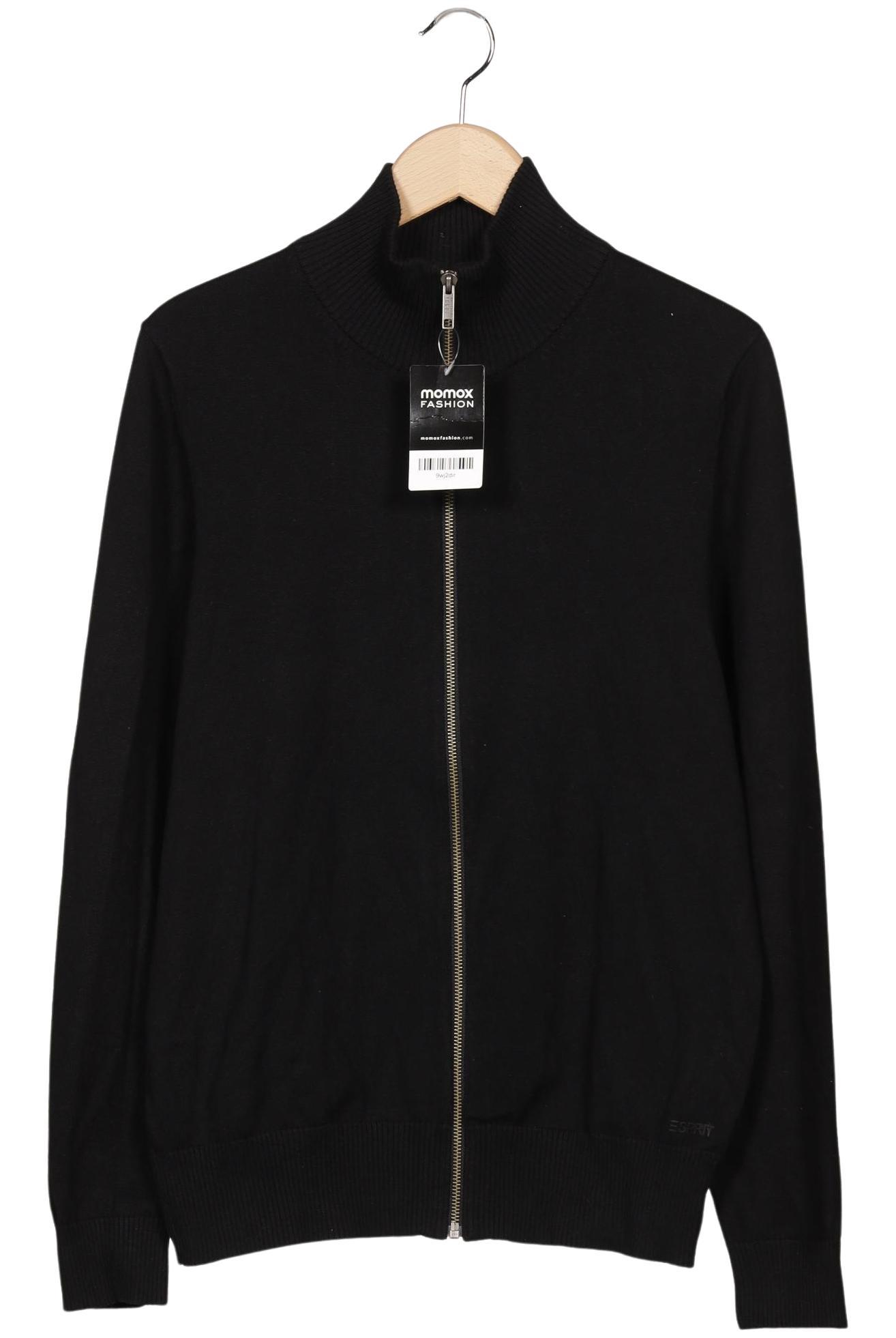 

Esprit Herren Strickjacke, schwarz, Gr. 48