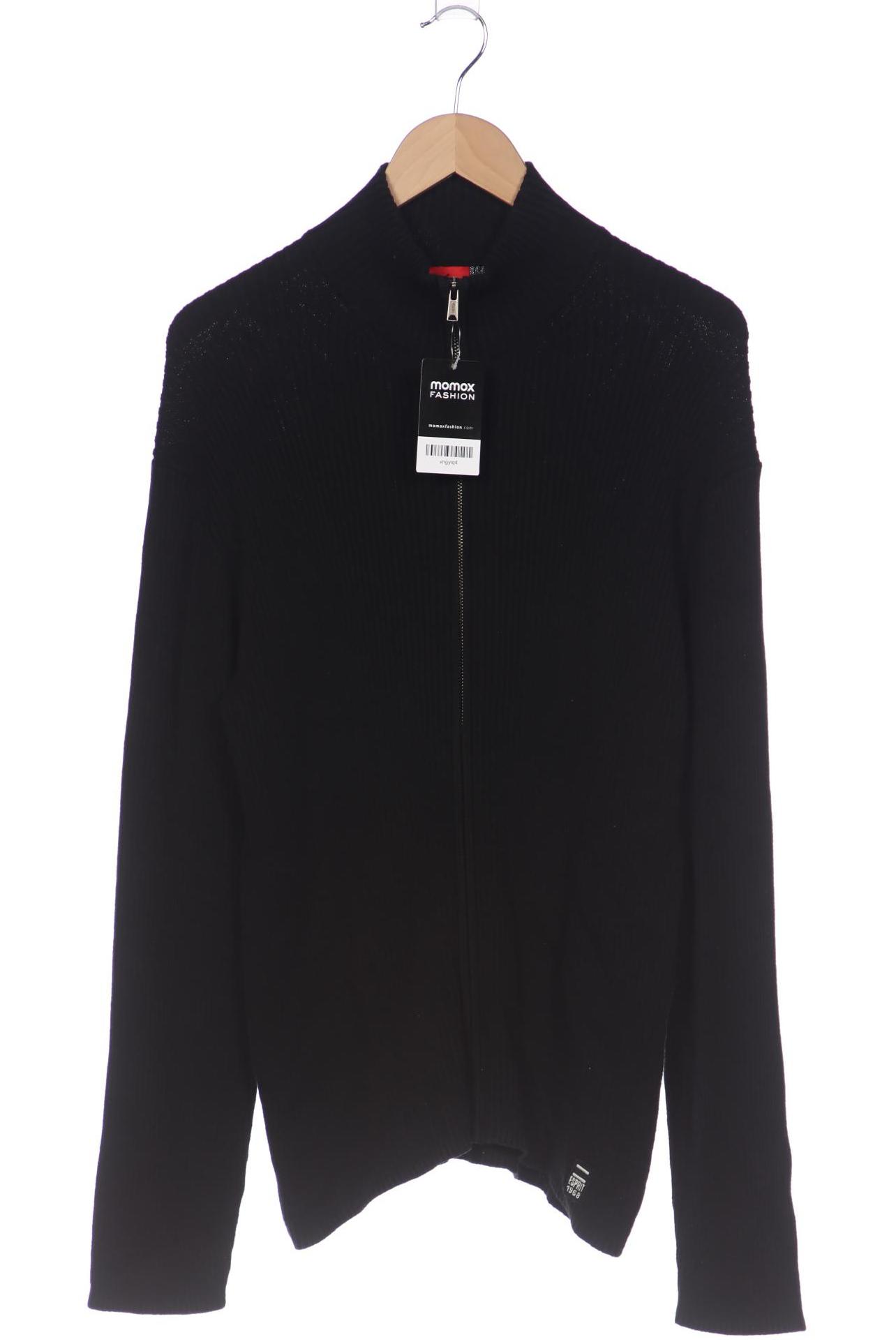 

Esprit Herren Strickjacke, schwarz, Gr. 54