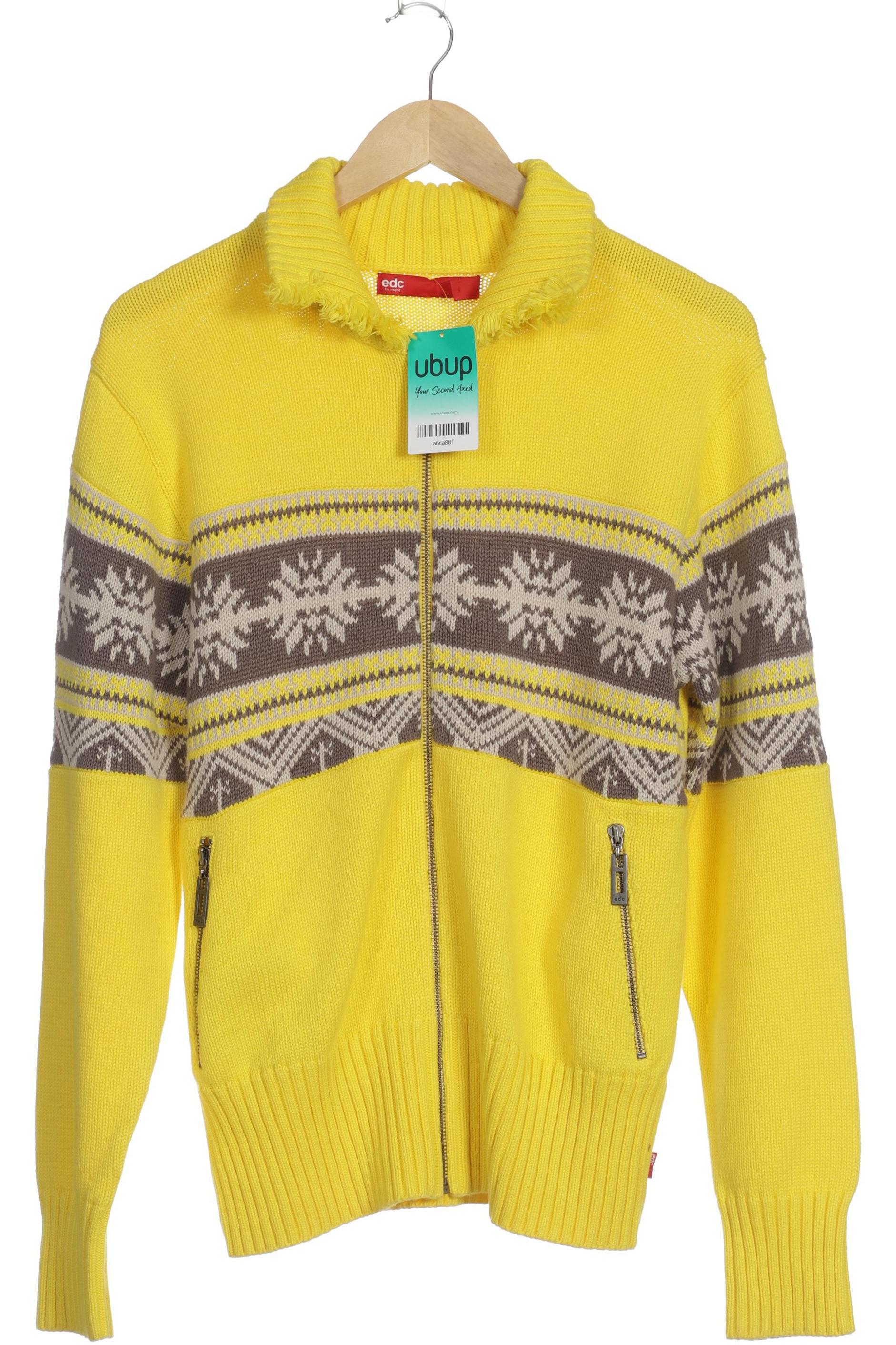 

Esprit Herren Strickjacke, gelb, Gr.