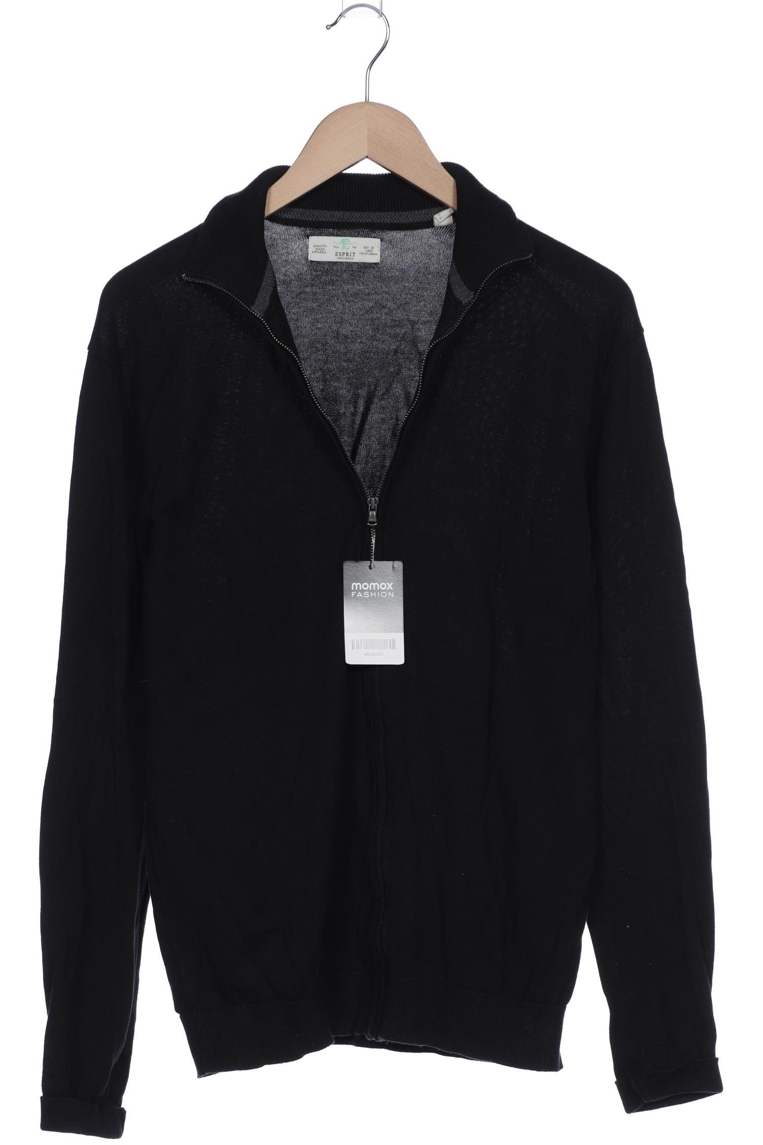 

Esprit Herren Strickjacke, schwarz, Gr. 48
