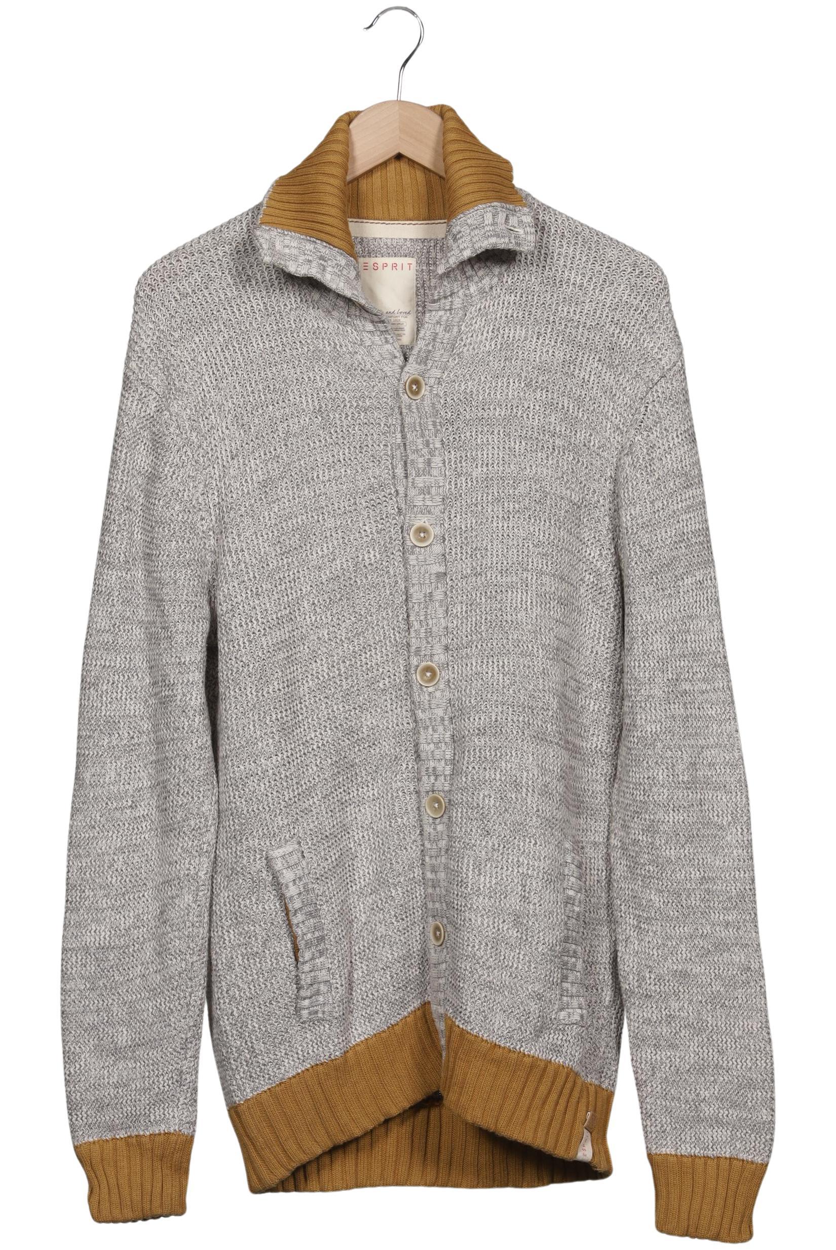 

Esprit Herren Strickjacke, grau, Gr. 52